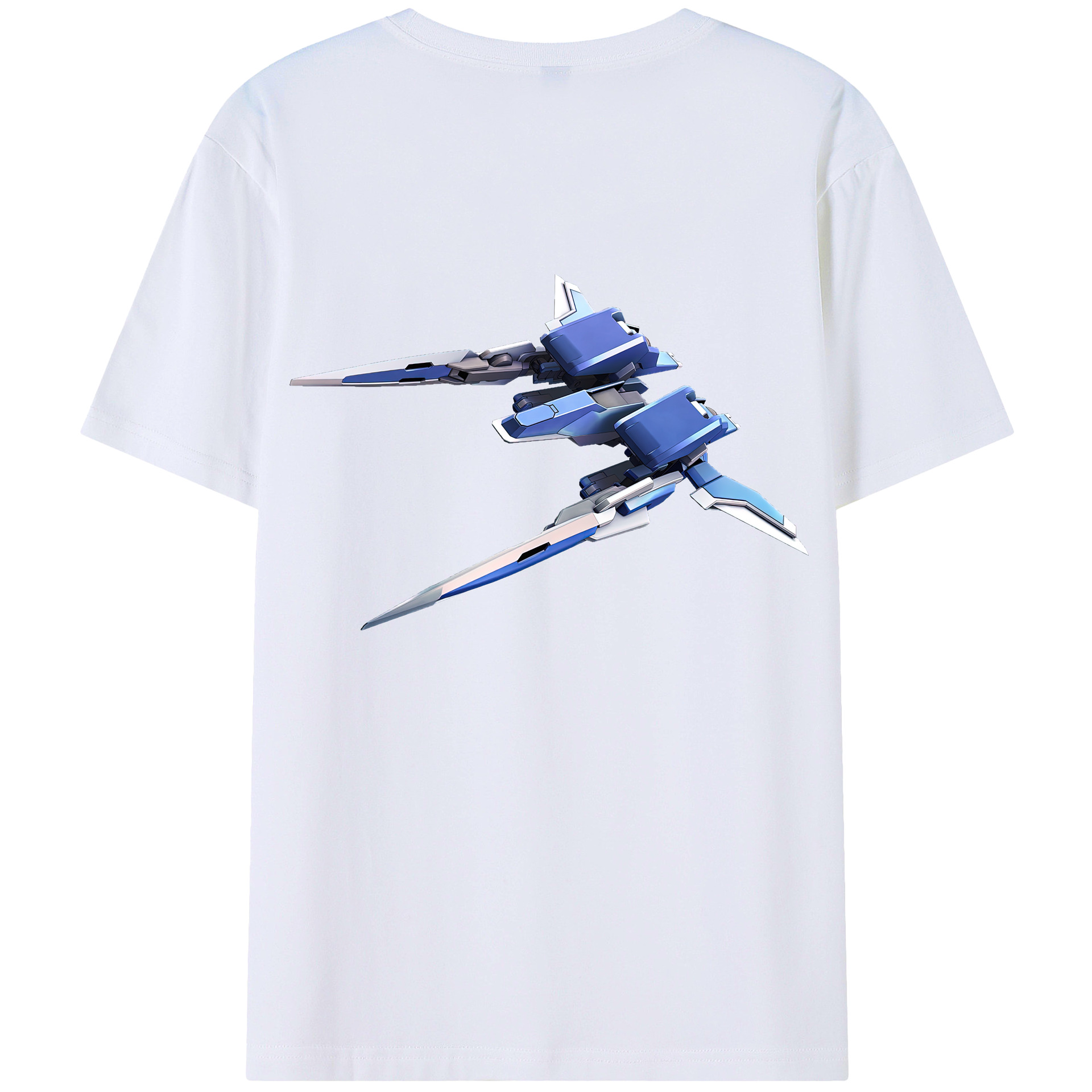 （画像用） 機動戦士ガンダム Mobile Suit Gundam レディース半袖Tシャツ(バックプリント)
