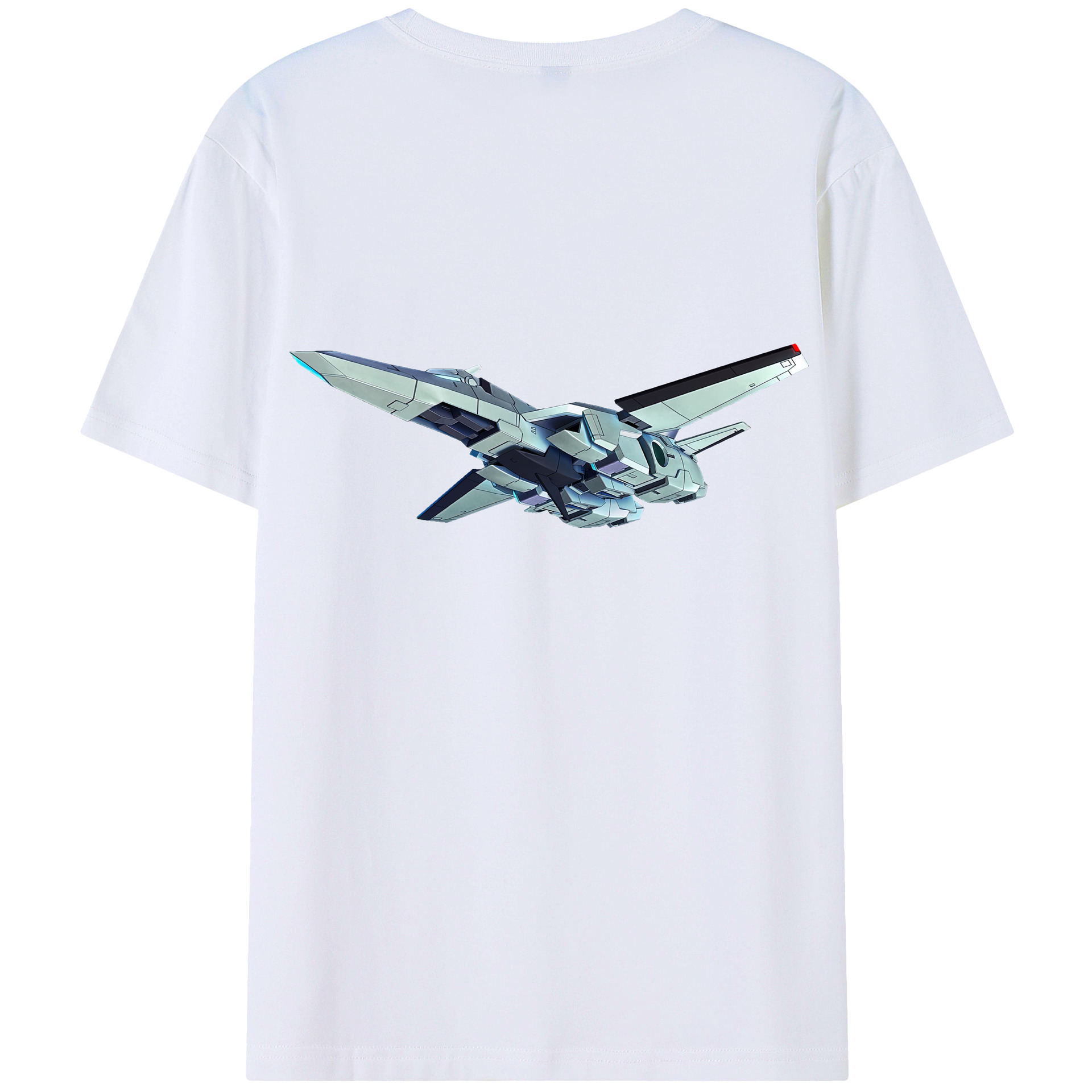 （画像用） 機動戦士ガンダム Mobile Suit Gundam レディース半袖Tシャツ(バックプリント)