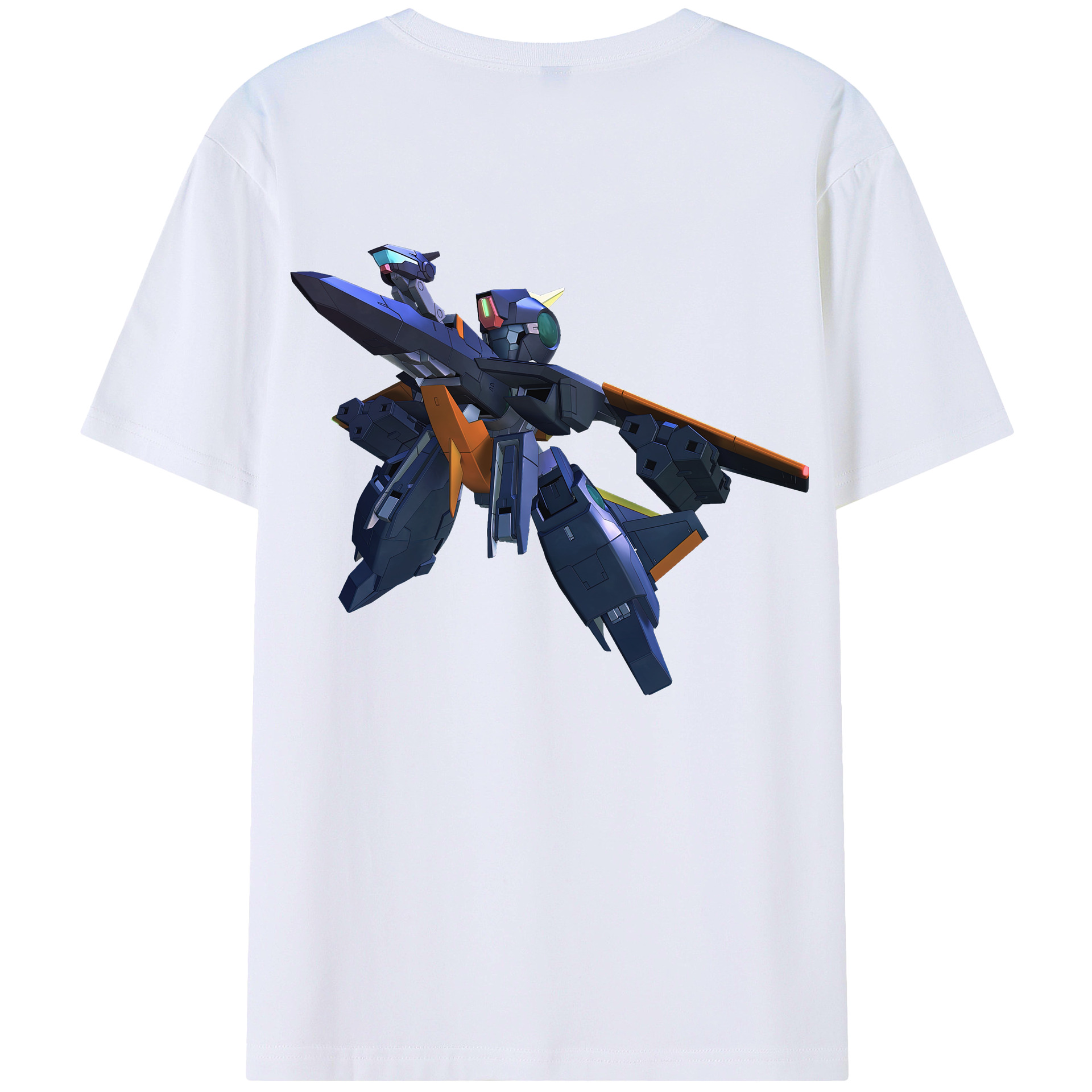 （画像用） 機動戦士ガンダム Mobile Suit Gundam レディース半袖Tシャツ(バックプリント)