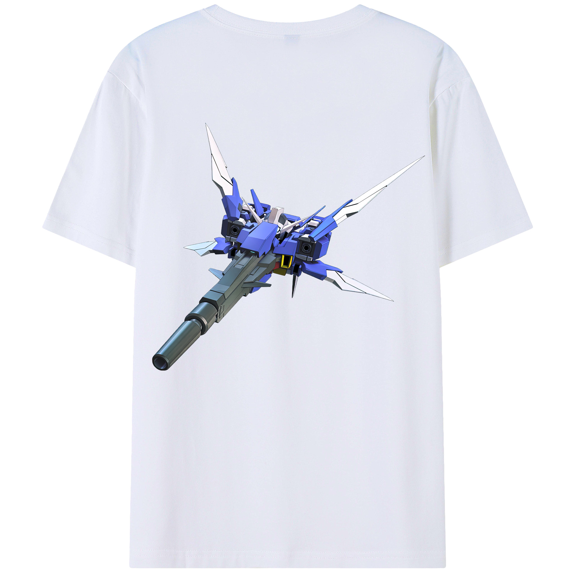 （画像用） 機動戦士ガンダム Mobile Suit Gundam レディース半袖Tシャツ(バックプリント)