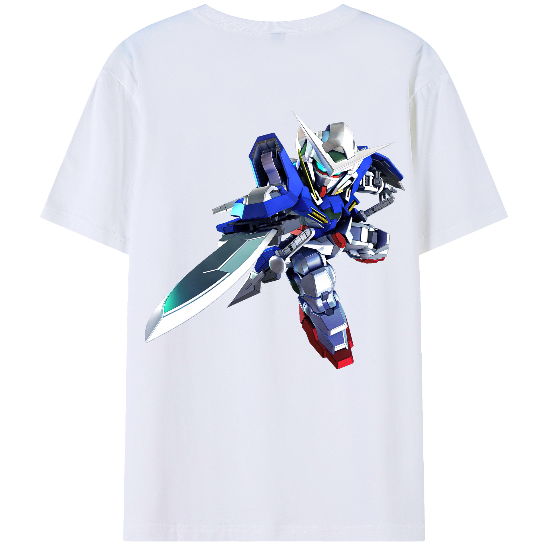 （画像用） 機動戦士ガンダム Mobile Suit Gundam レディース半袖Tシャツ(バックプリント)