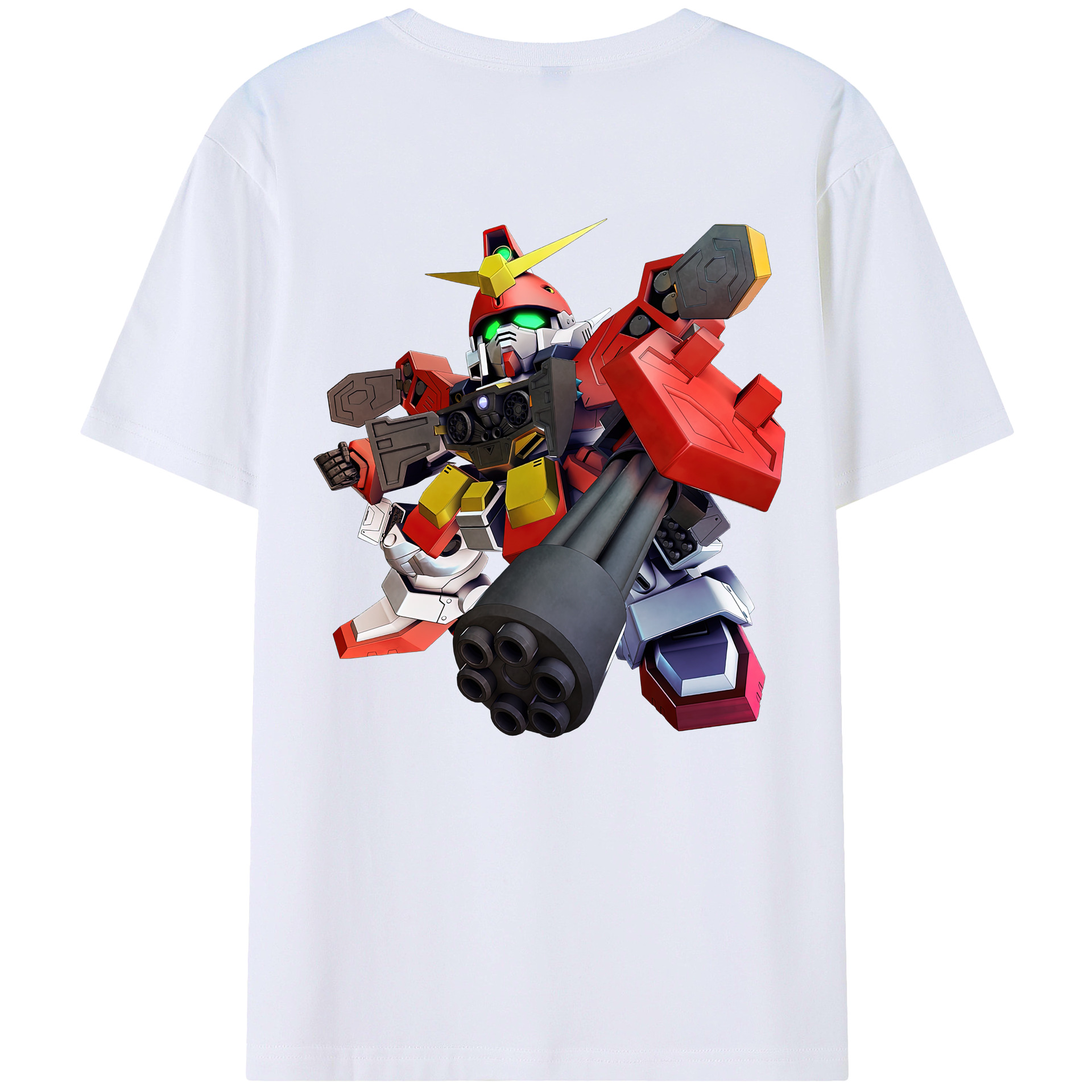 （画像用） 機動戦士ガンダム Mobile Suit Gundam レディース半袖Tシャツ(バックプリント)