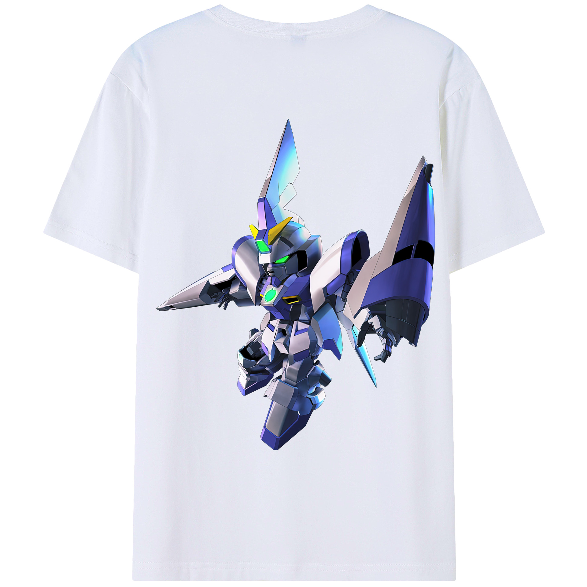 （画像用） 機動戦士ガンダム Mobile Suit Gundam レディース半袖Tシャツ(バックプリント)