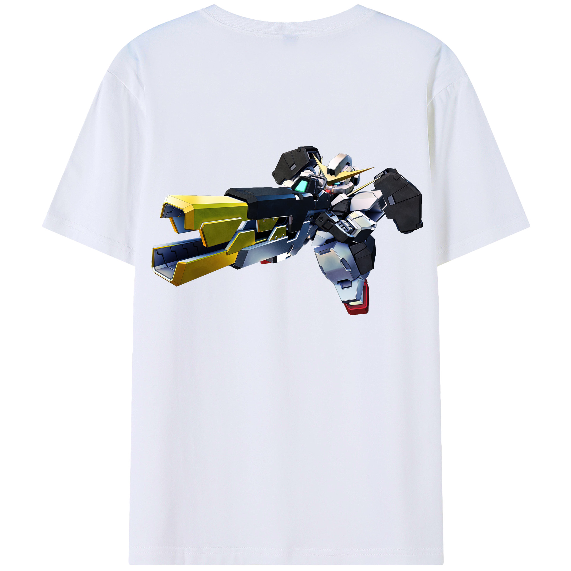 （画像用） 機動戦士ガンダム Mobile Suit Gundam レディース半袖Tシャツ(バックプリント)
