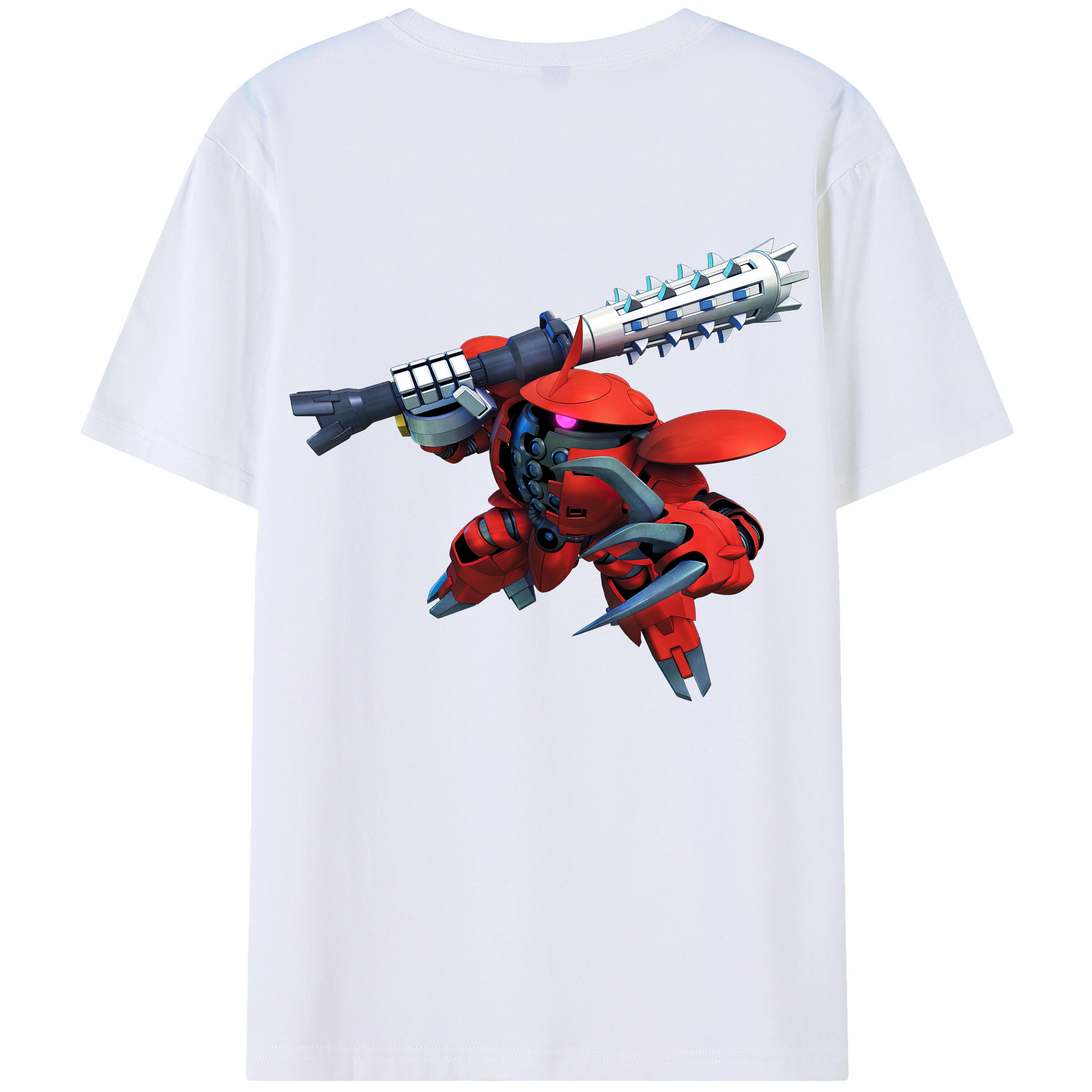 （画像用） 機動戦士ガンダム Mobile Suit Gundam レディース半袖Tシャツ(バックプリント)