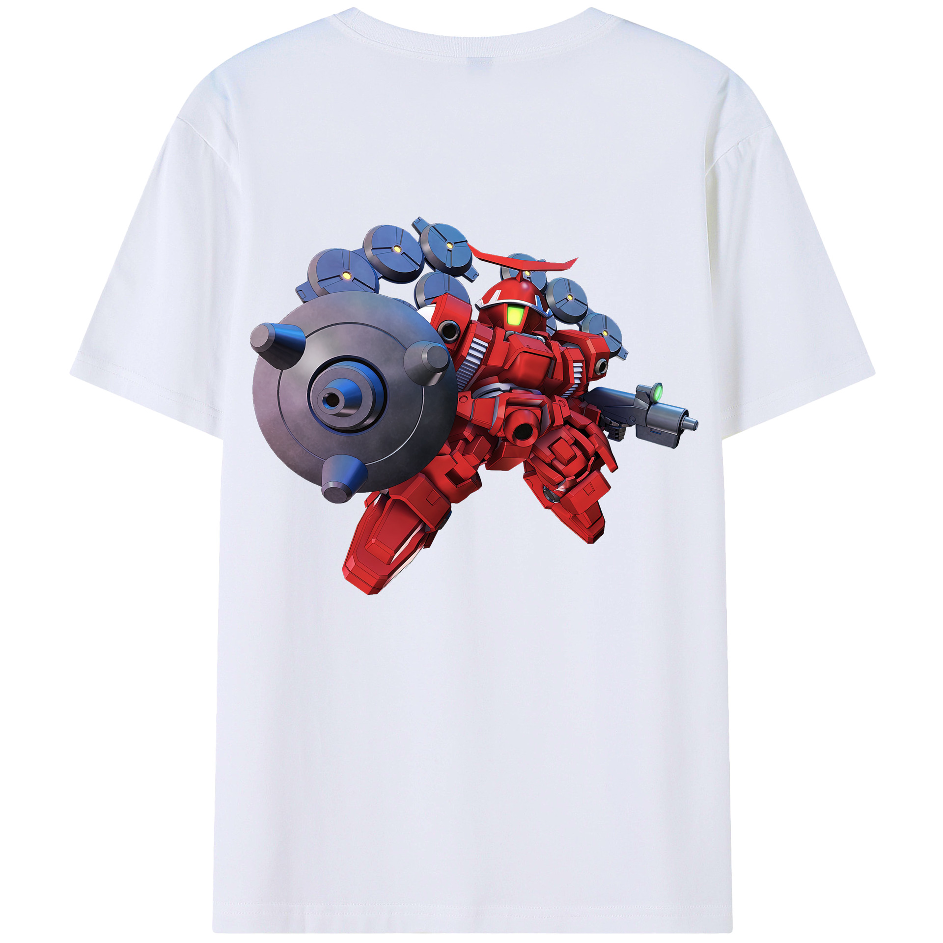 （画像用） 機動戦士ガンダム Mobile Suit Gundam レディース半袖Tシャツ(バックプリント)