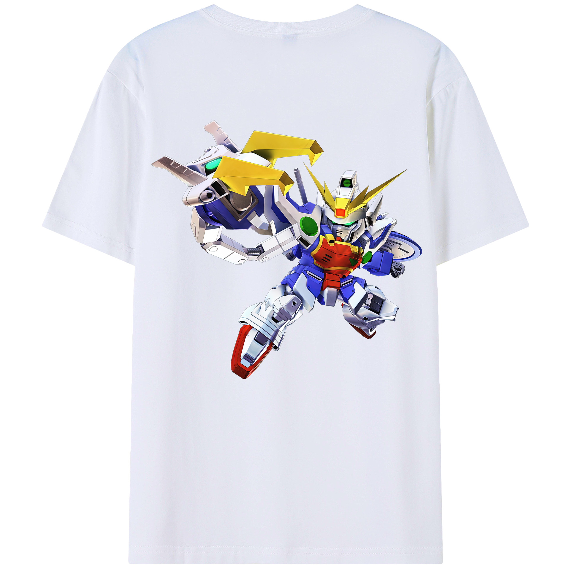 （画像用） 機動戦士ガンダム Mobile Suit Gundam レディース半袖Tシャツ(バックプリント)