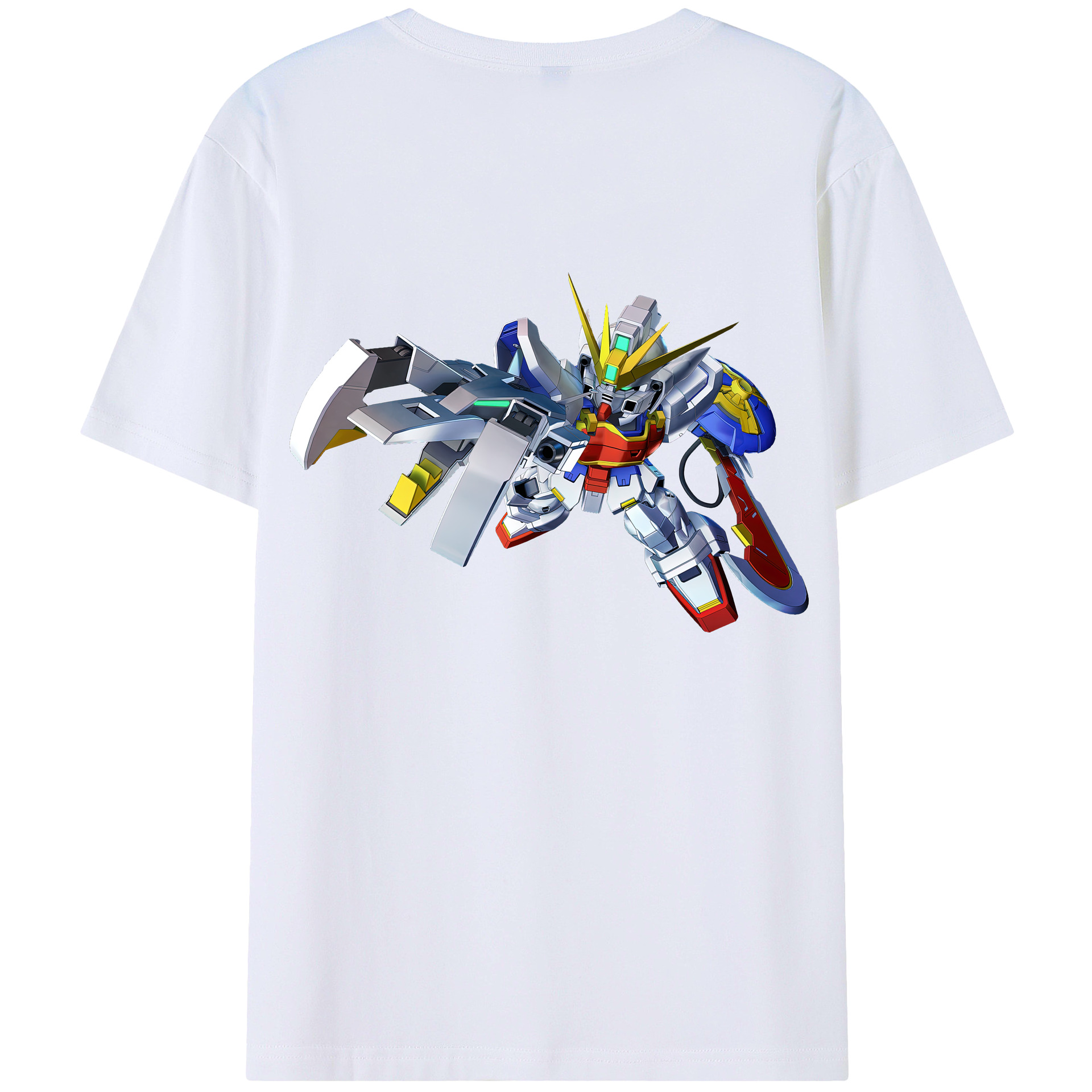 （画像用） 機動戦士ガンダム Mobile Suit Gundam レディース半袖Tシャツ(バックプリント)