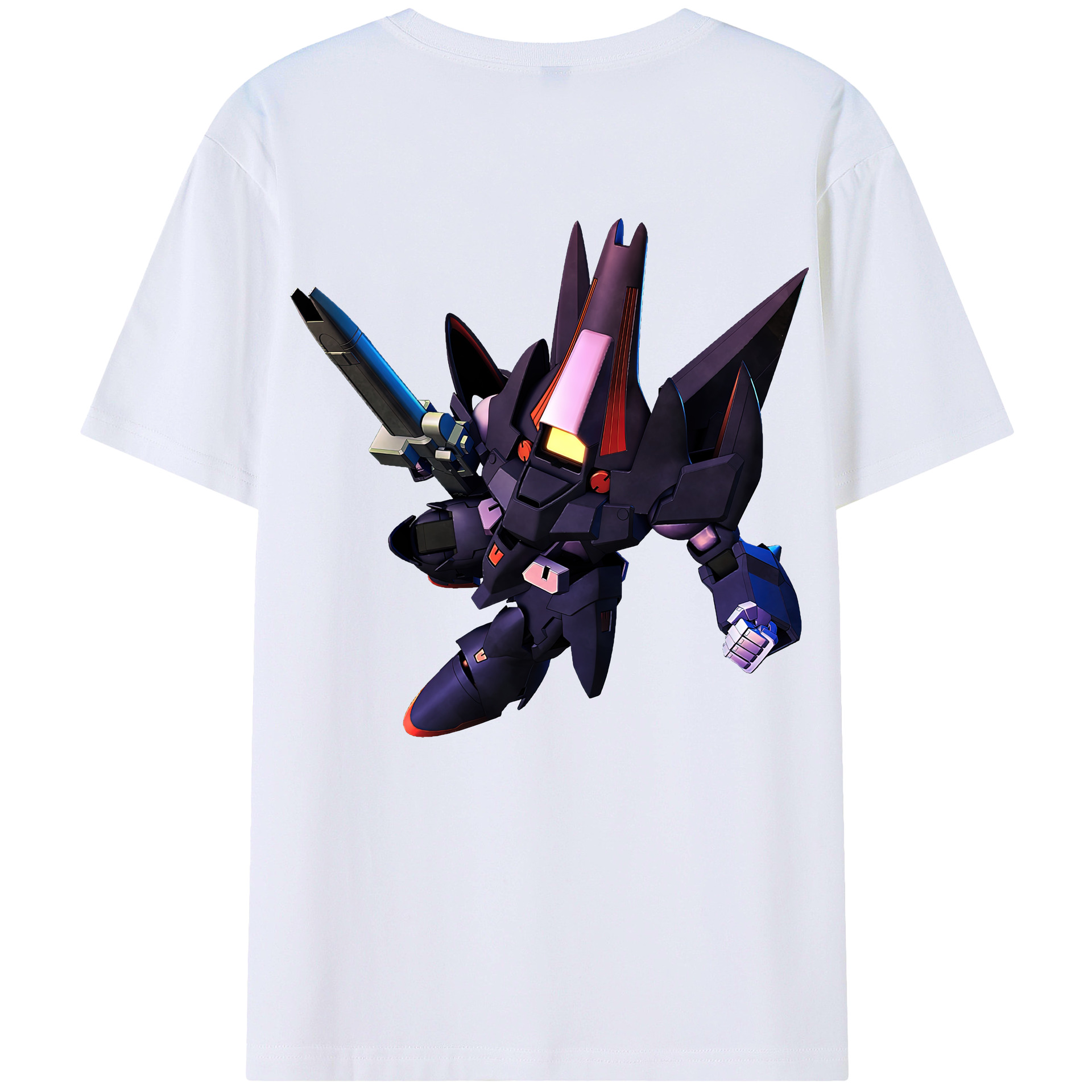 （画像用） 機動戦士ガンダム Mobile Suit Gundam レディース半袖Tシャツ(バックプリント)