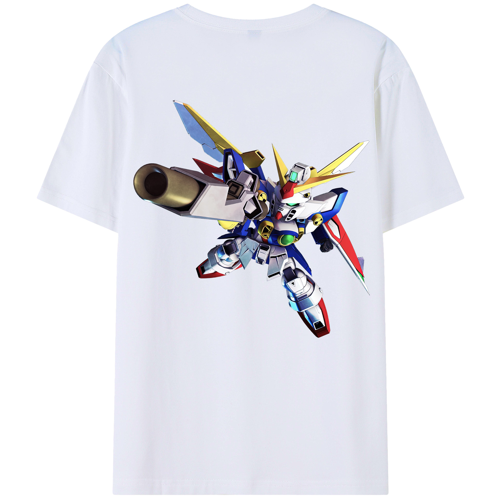 （画像用） 機動戦士ガンダム Mobile Suit Gundam レディース半袖Tシャツ(バックプリント)