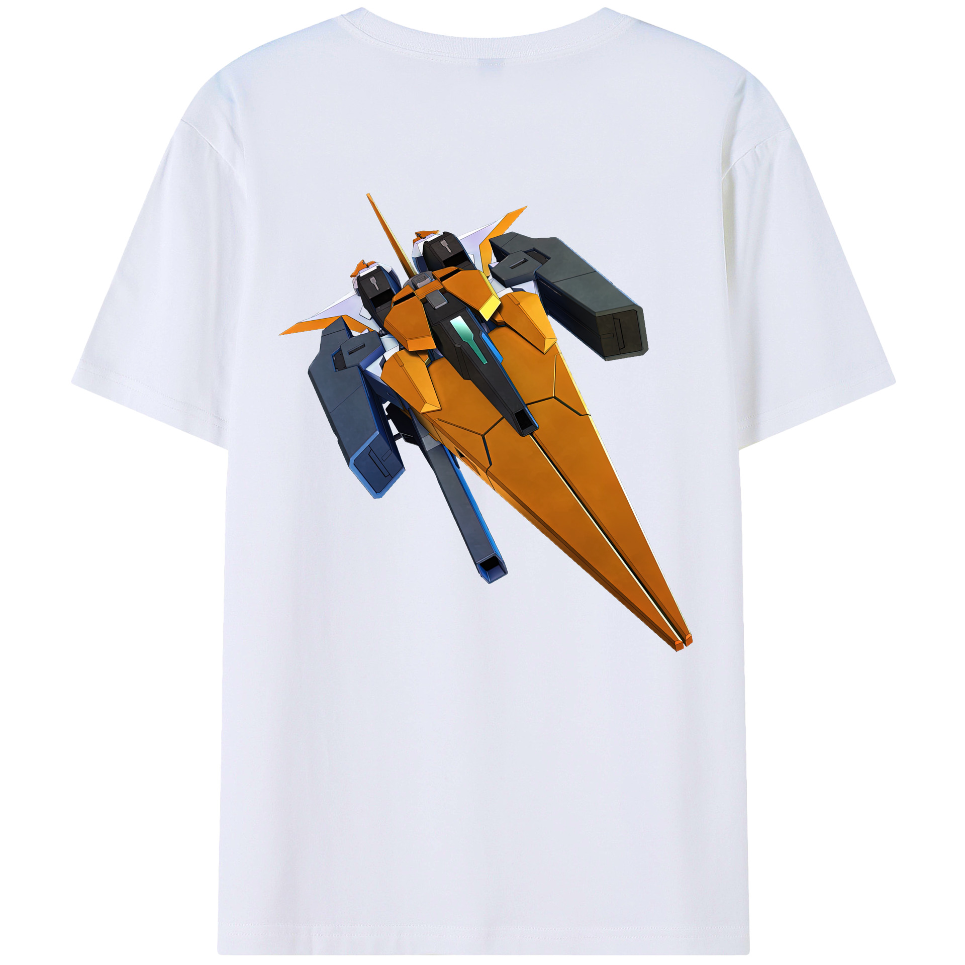 （画像用） 機動戦士ガンダム Mobile Suit Gundam レディース半袖Tシャツ(バックプリント)