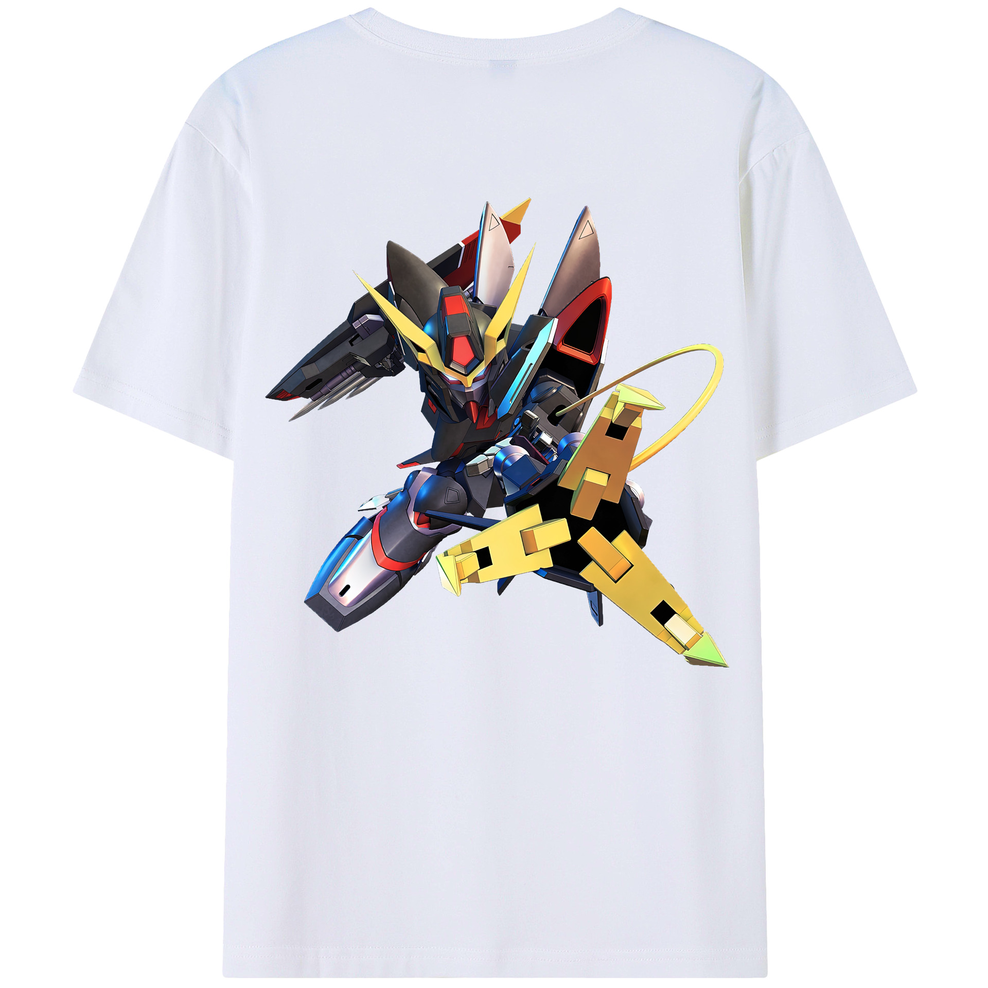 （画像用） 機動戦士ガンダム Mobile Suit Gundam レディース半袖Tシャツ(バックプリント)
