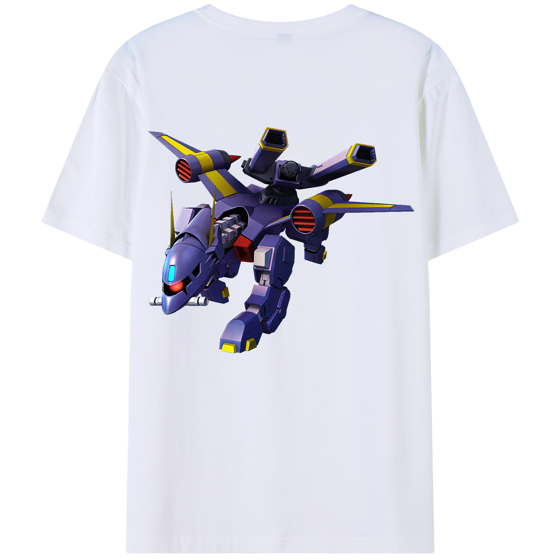 （画像用） 機動戦士ガンダム Mobile Suit Gundam レディース半袖Tシャツ(バックプリント)