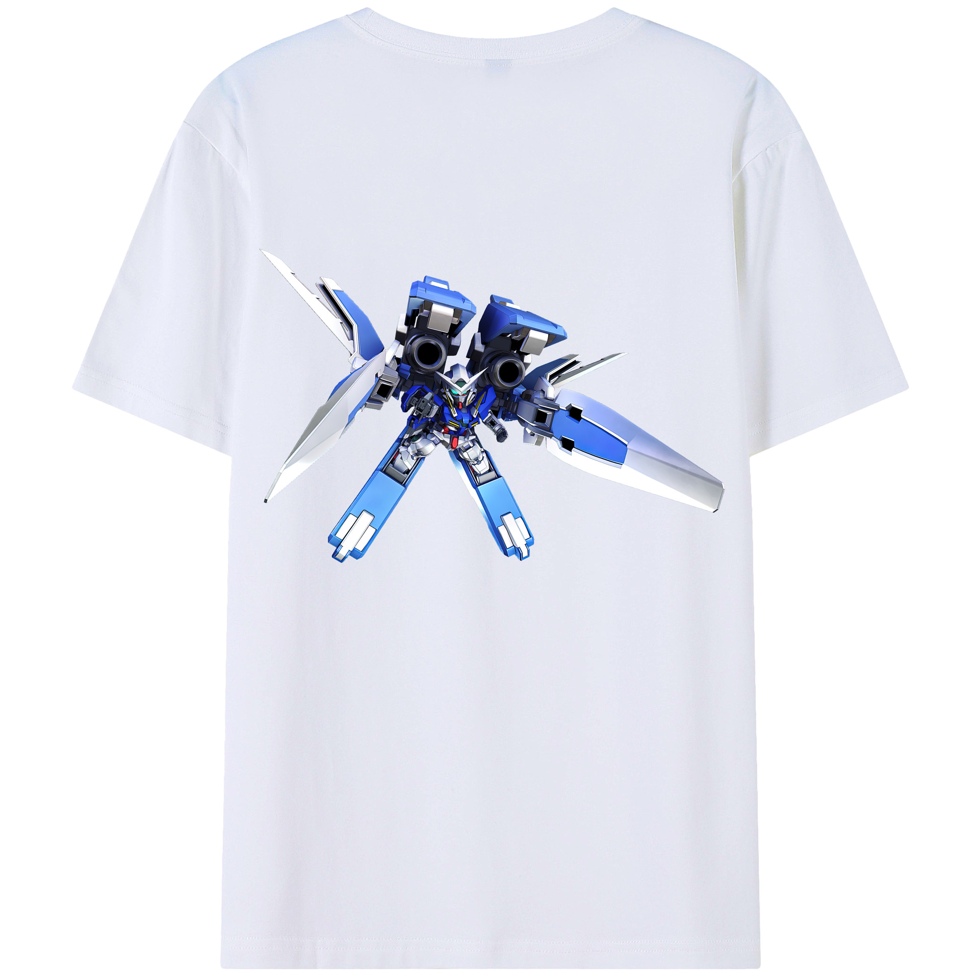 （画像用） 機動戦士ガンダム Mobile Suit Gundam レディース半袖Tシャツ(バックプリント)