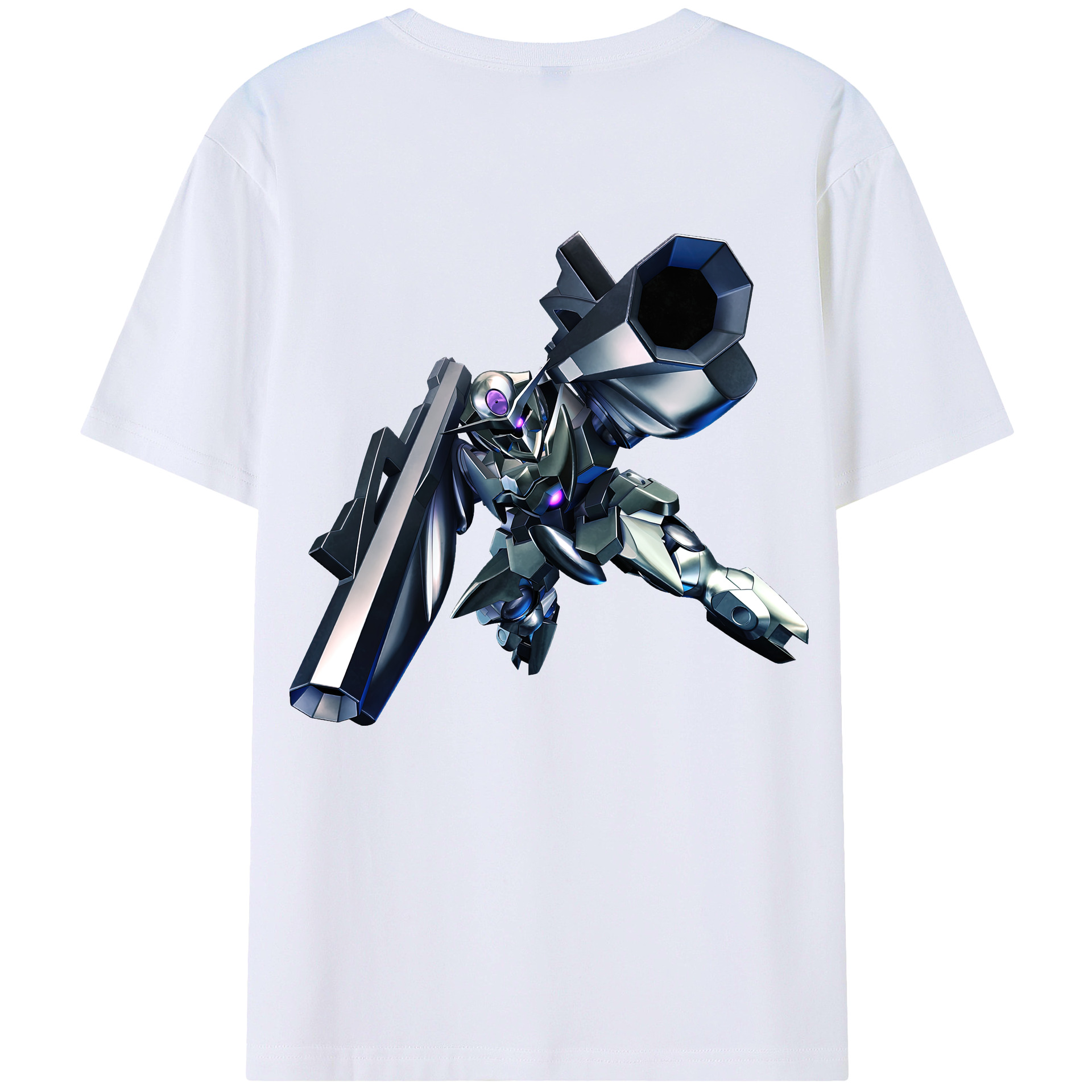 （画像用） 機動戦士ガンダム Mobile Suit Gundam レディース半袖Tシャツ(バックプリント)