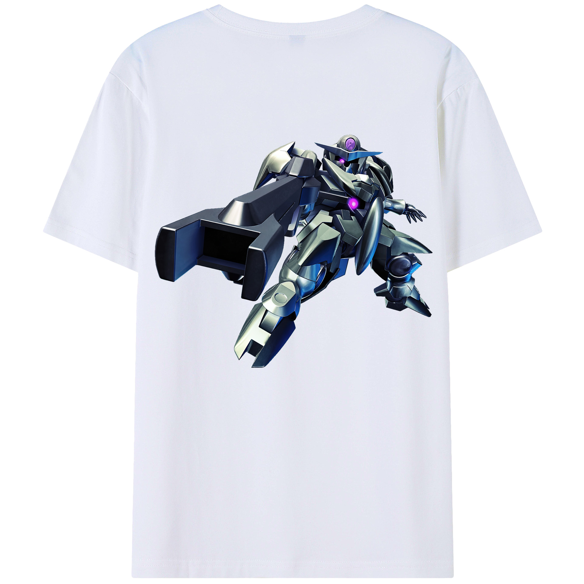 （画像用） 機動戦士ガンダム Mobile Suit Gundam レディース半袖Tシャツ(バックプリント)