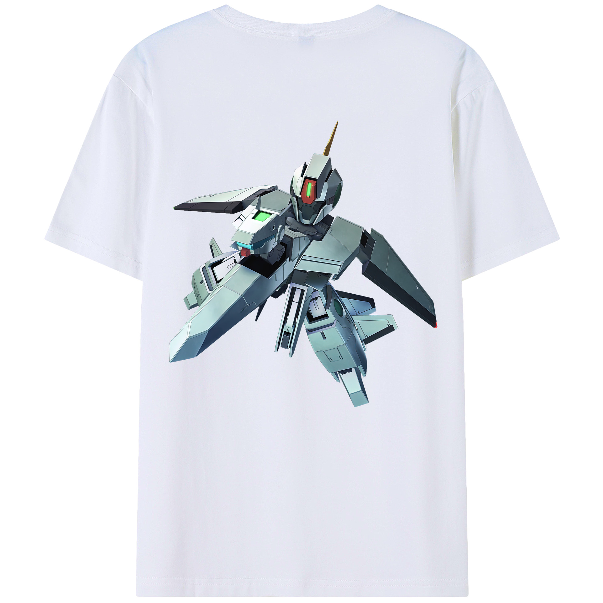 （画像用） 機動戦士ガンダム Mobile Suit Gundam レディース半袖Tシャツ(バックプリント)