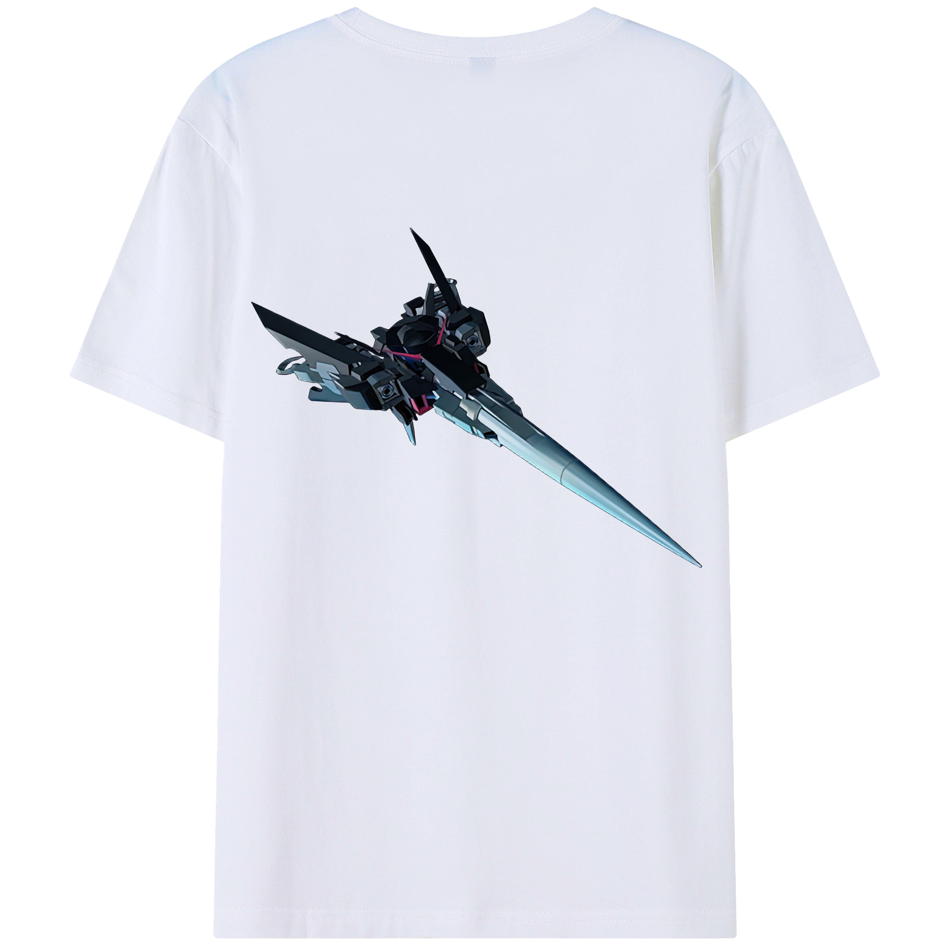 （画像用） 機動戦士ガンダム Mobile Suit Gundam レディース半袖Tシャツ(バックプリント)
