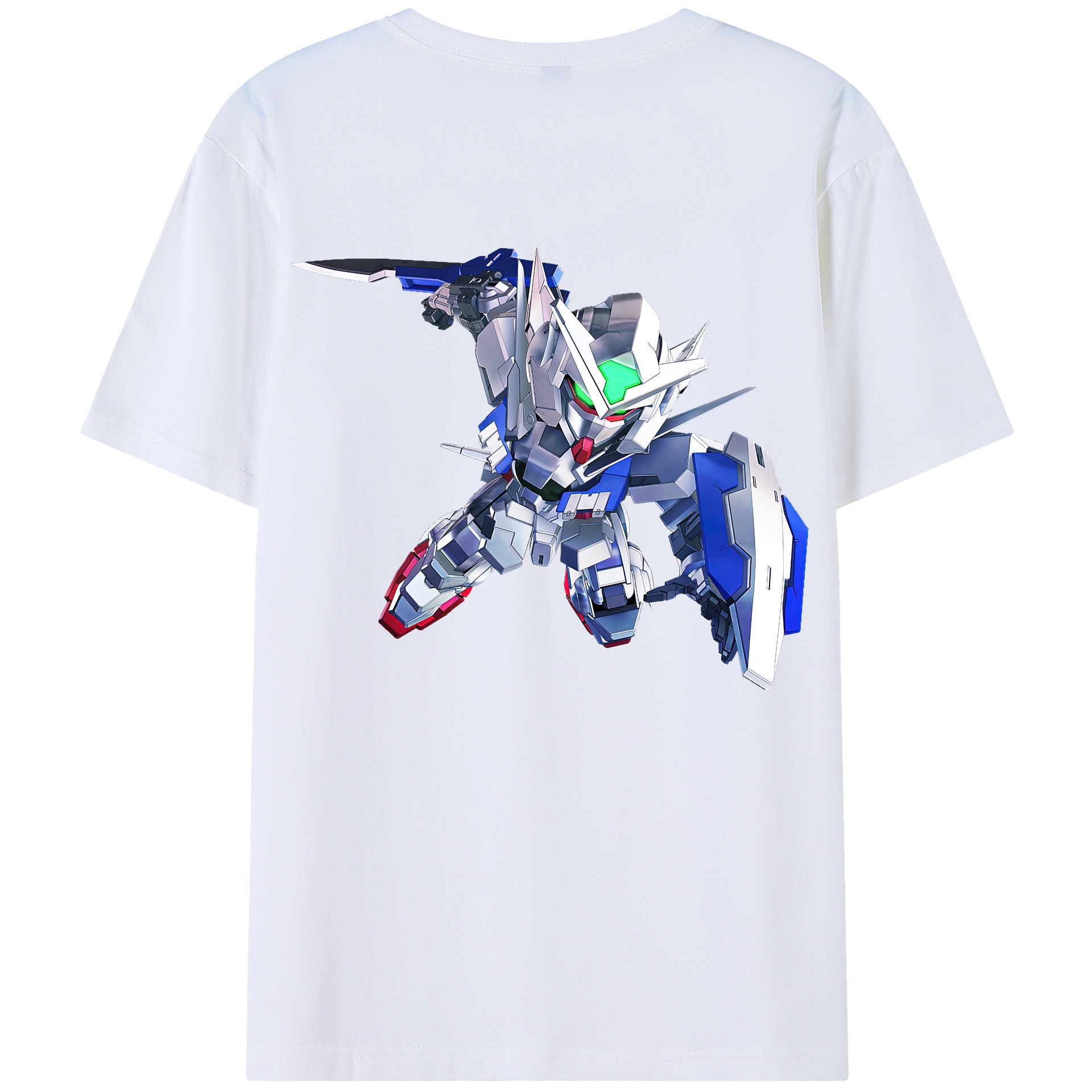 （画像用） 機動戦士ガンダム Mobile Suit Gundam レディース半袖Tシャツ(バックプリント)