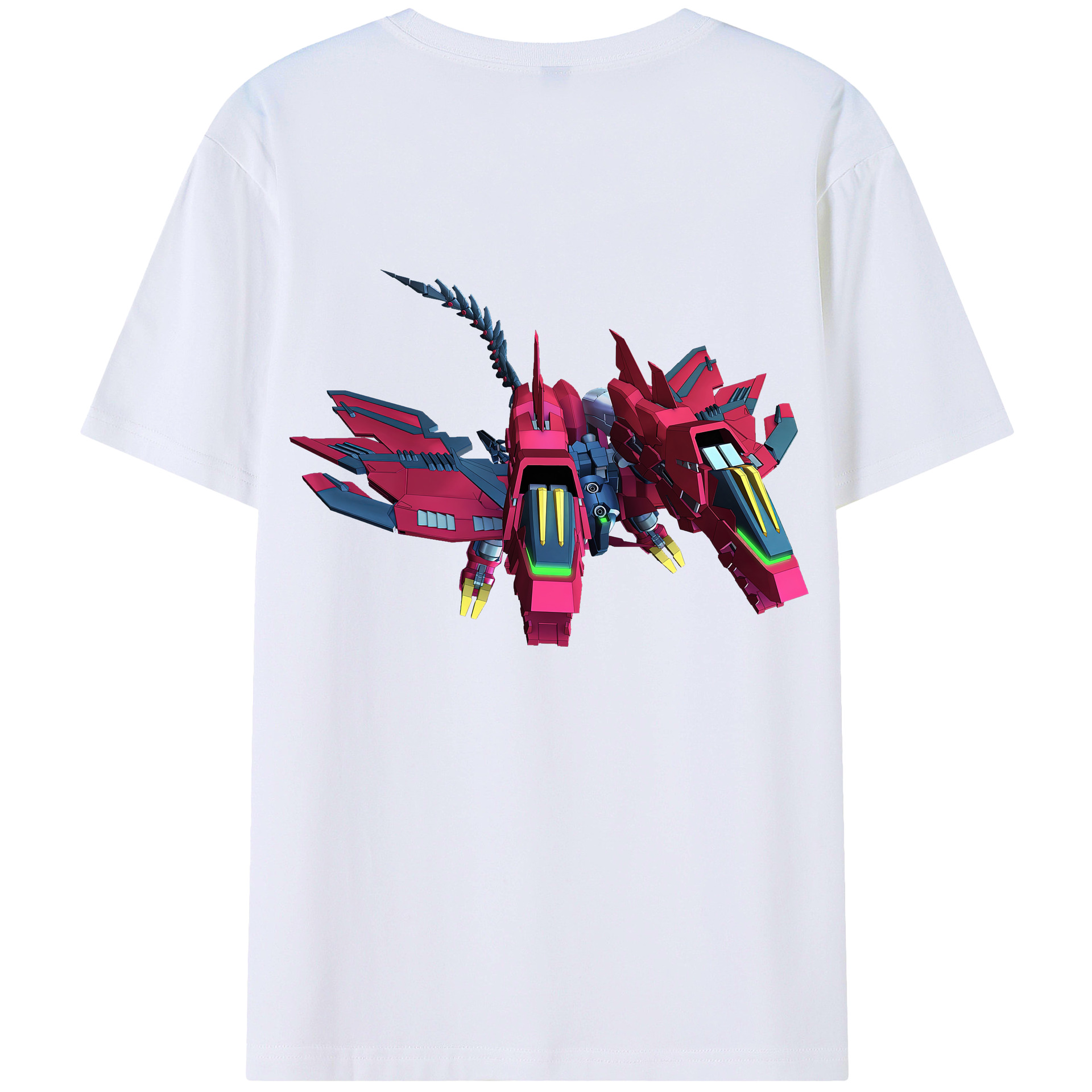 （画像用） 機動戦士ガンダム Mobile Suit Gundam レディース半袖Tシャツ(バックプリント)