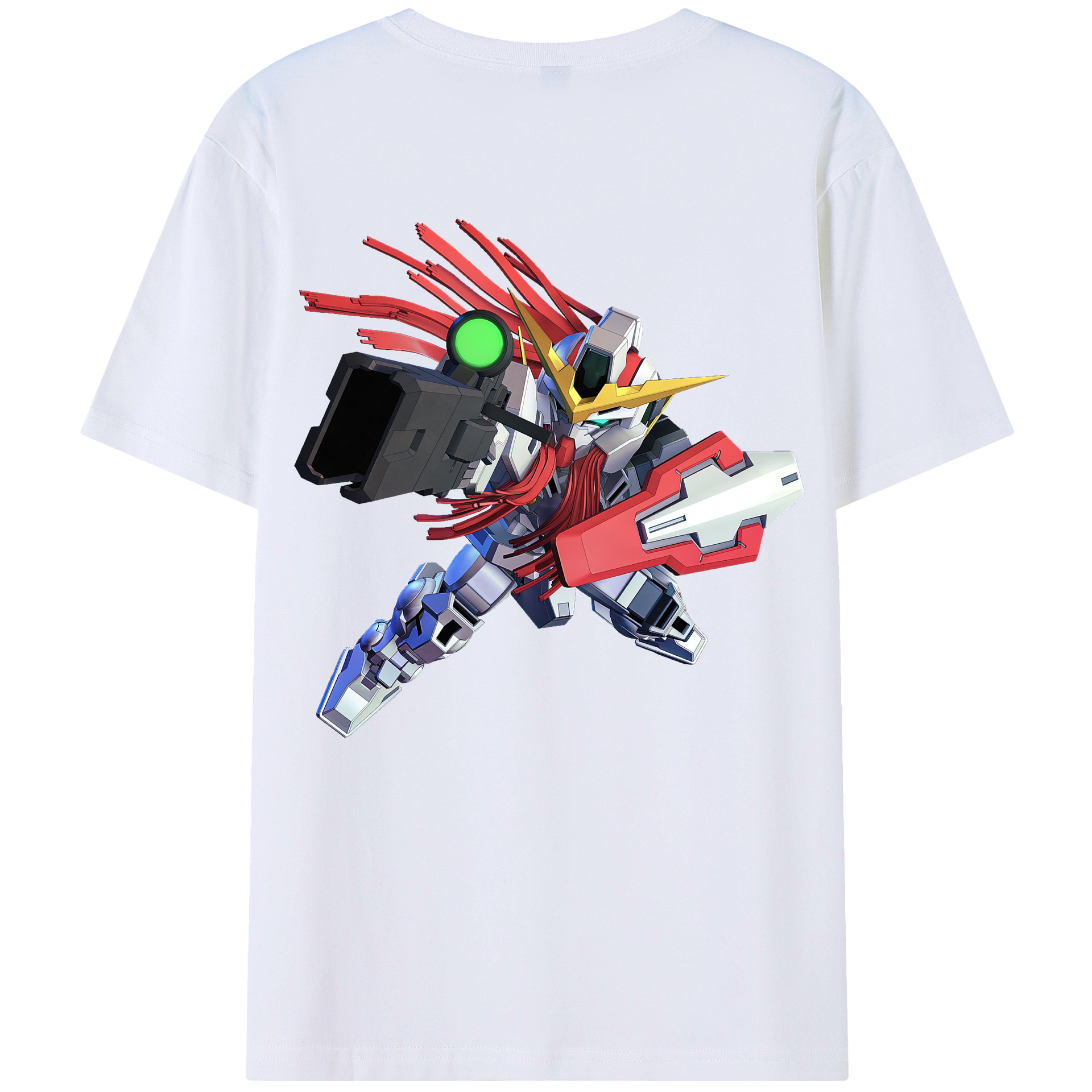 （画像用） 機動戦士ガンダム Mobile Suit Gundam レディース半袖Tシャツ(バックプリント)