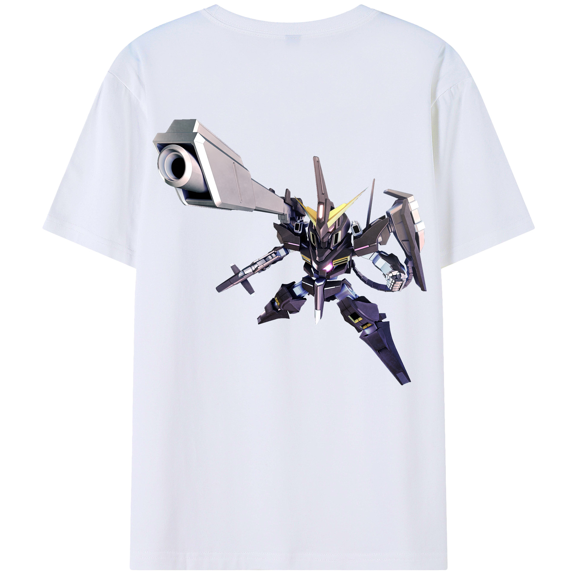 （画像用） 機動戦士ガンダム Mobile Suit Gundam レディース半袖Tシャツ(バックプリント)