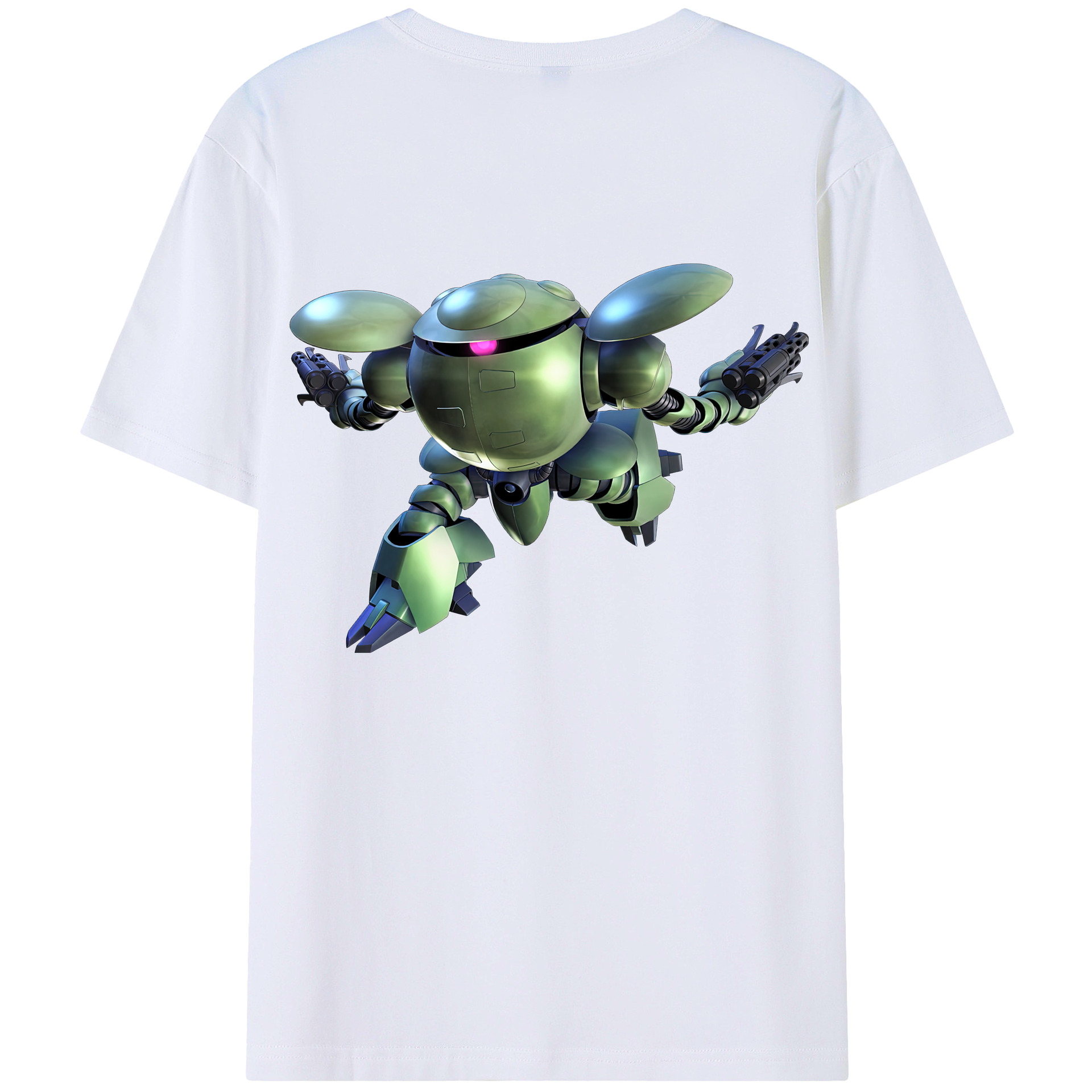 （画像用） 機動戦士ガンダム Mobile Suit Gundam レディース半袖Tシャツ(バックプリント)