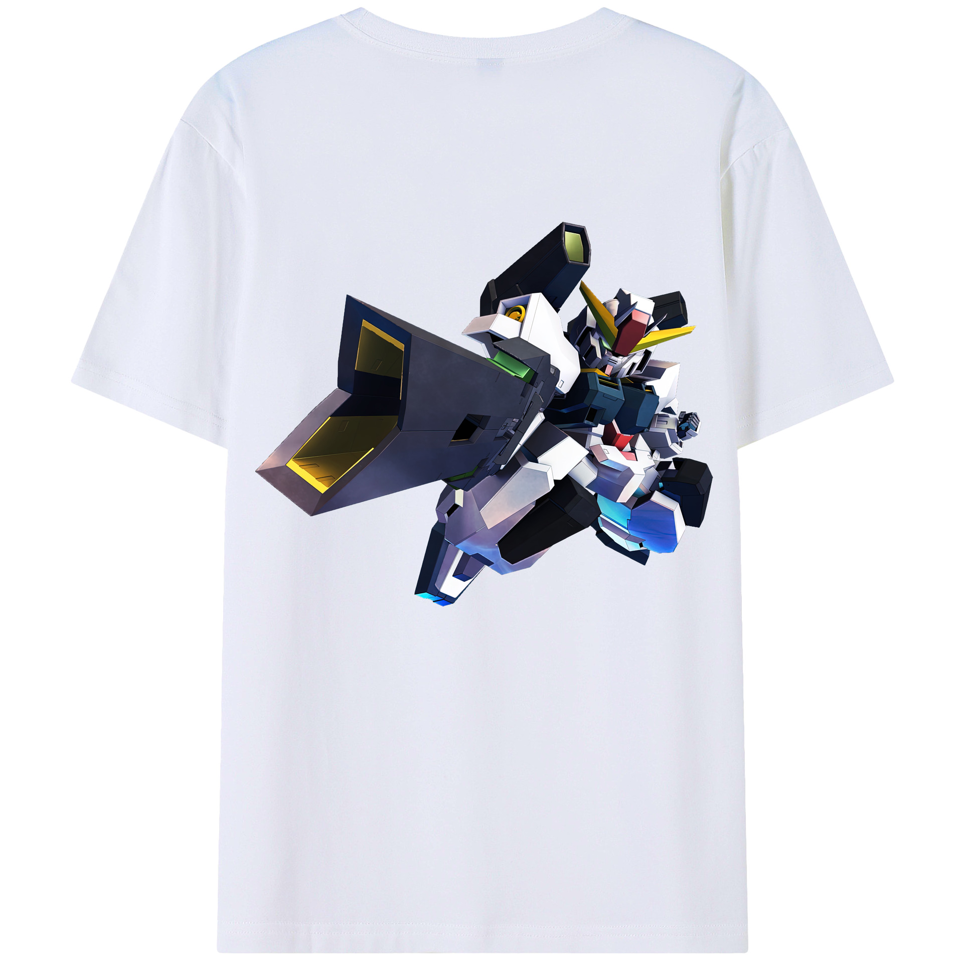 （画像用） 機動戦士ガンダム Mobile Suit Gundam レディース半袖Tシャツ(バックプリント)