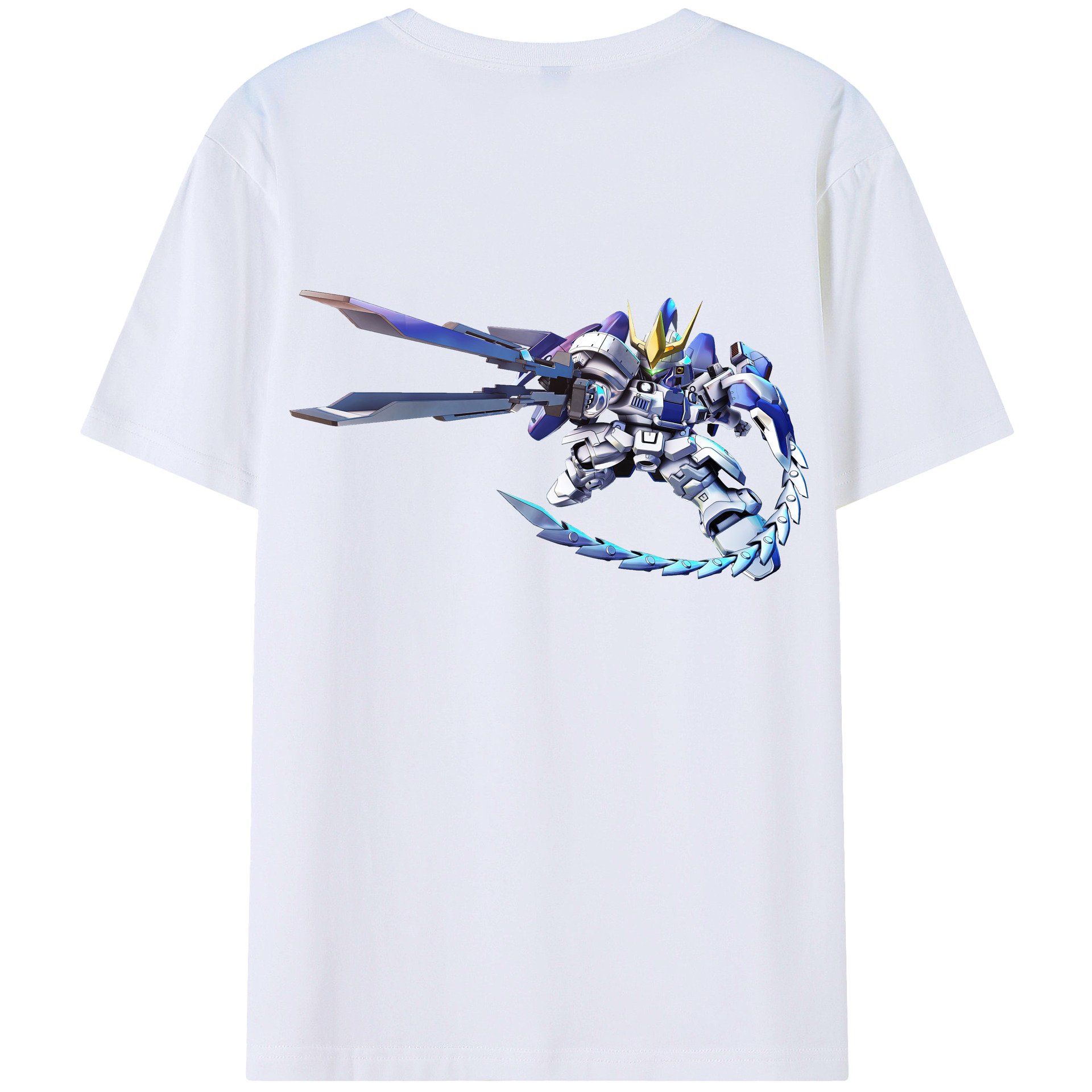 （画像用） 機動戦士ガンダム Mobile Suit Gundam レディース半袖Tシャツ(バックプリント)
