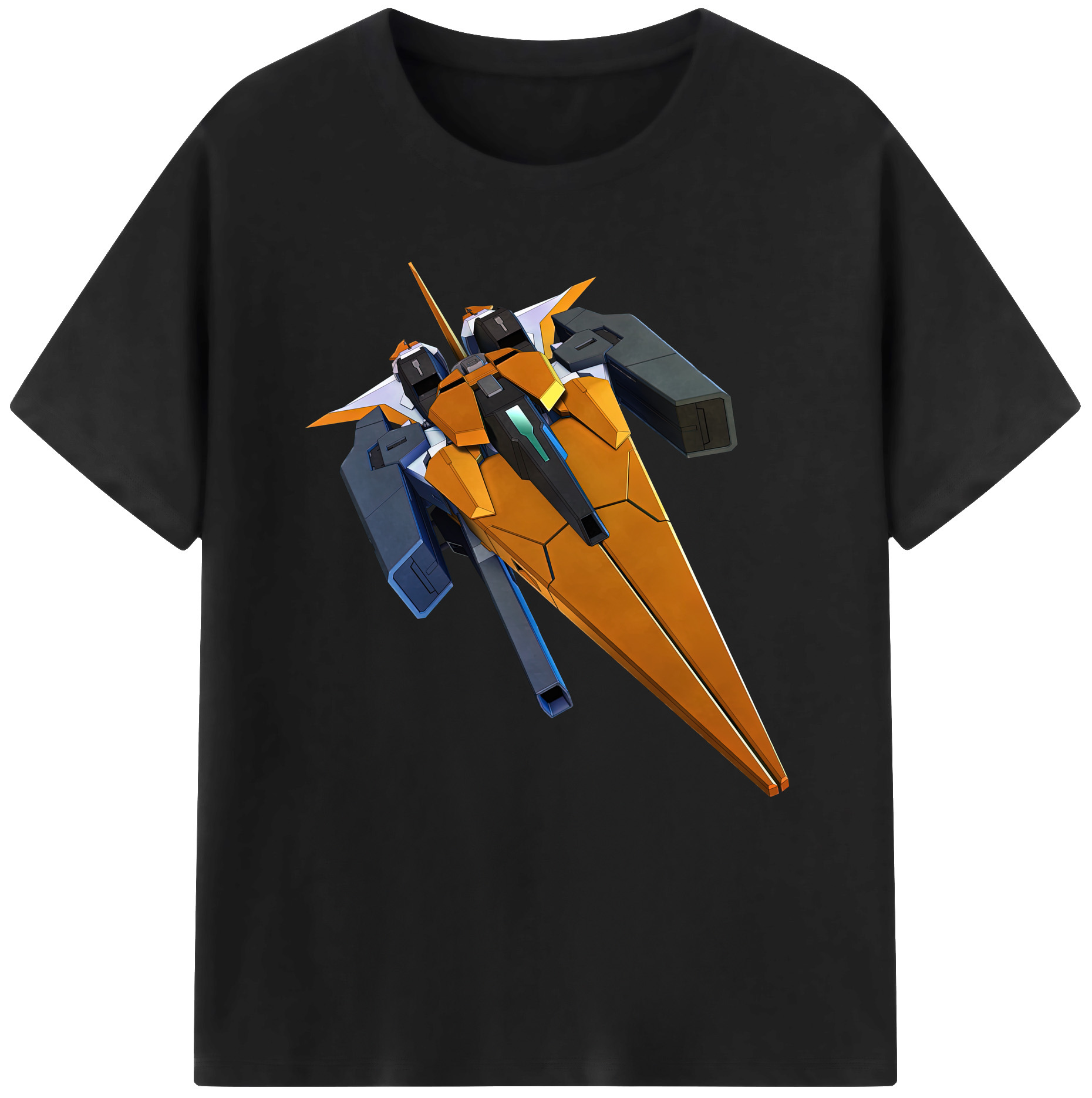 （画像用） 機動戦士ガンダム Mobile Suit Gundam レディースカジュアルプリントTシャツ（綿100％）