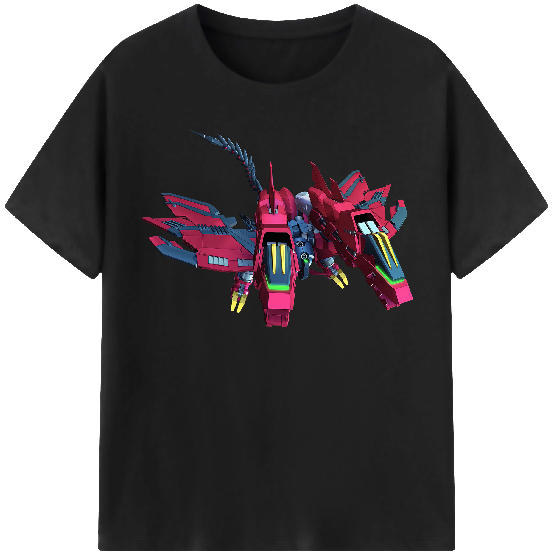 （画像用） 機動戦士ガンダム Mobile Suit Gundam レディースカジュアルプリントTシャツ（綿100％）