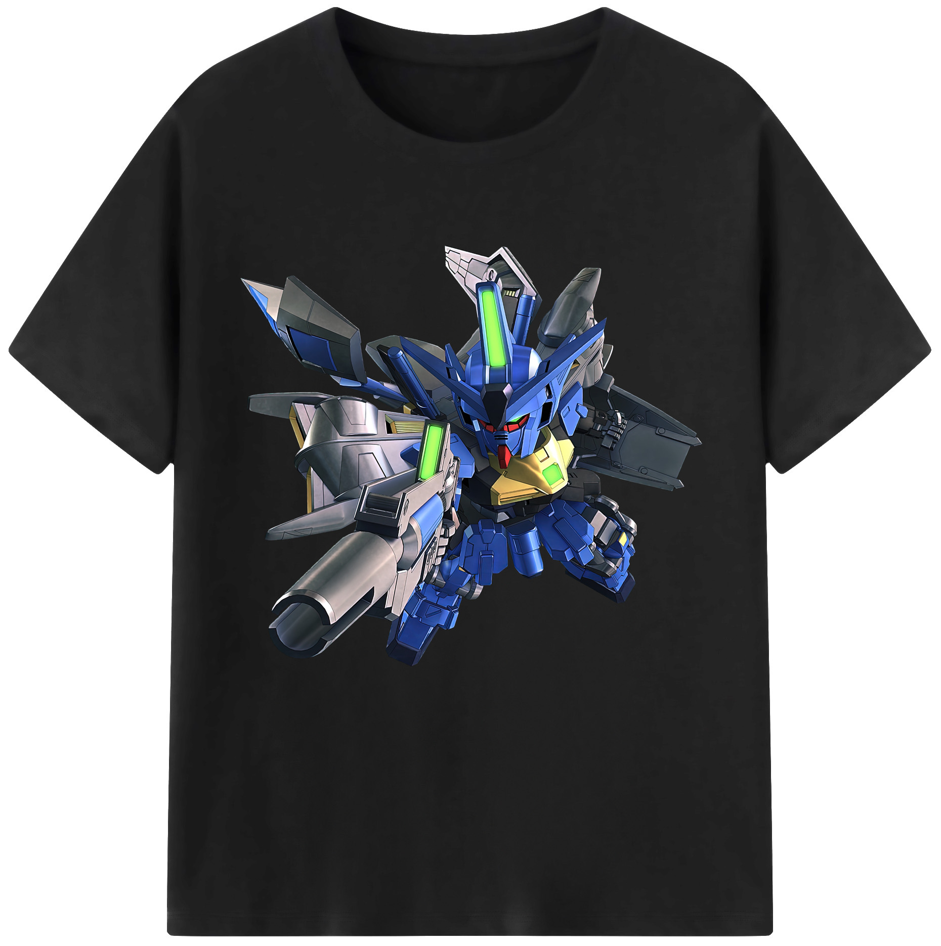 （画像用） 機動戦士ガンダム Mobile Suit Gundam レディースカジュアルプリントTシャツ（綿100％）