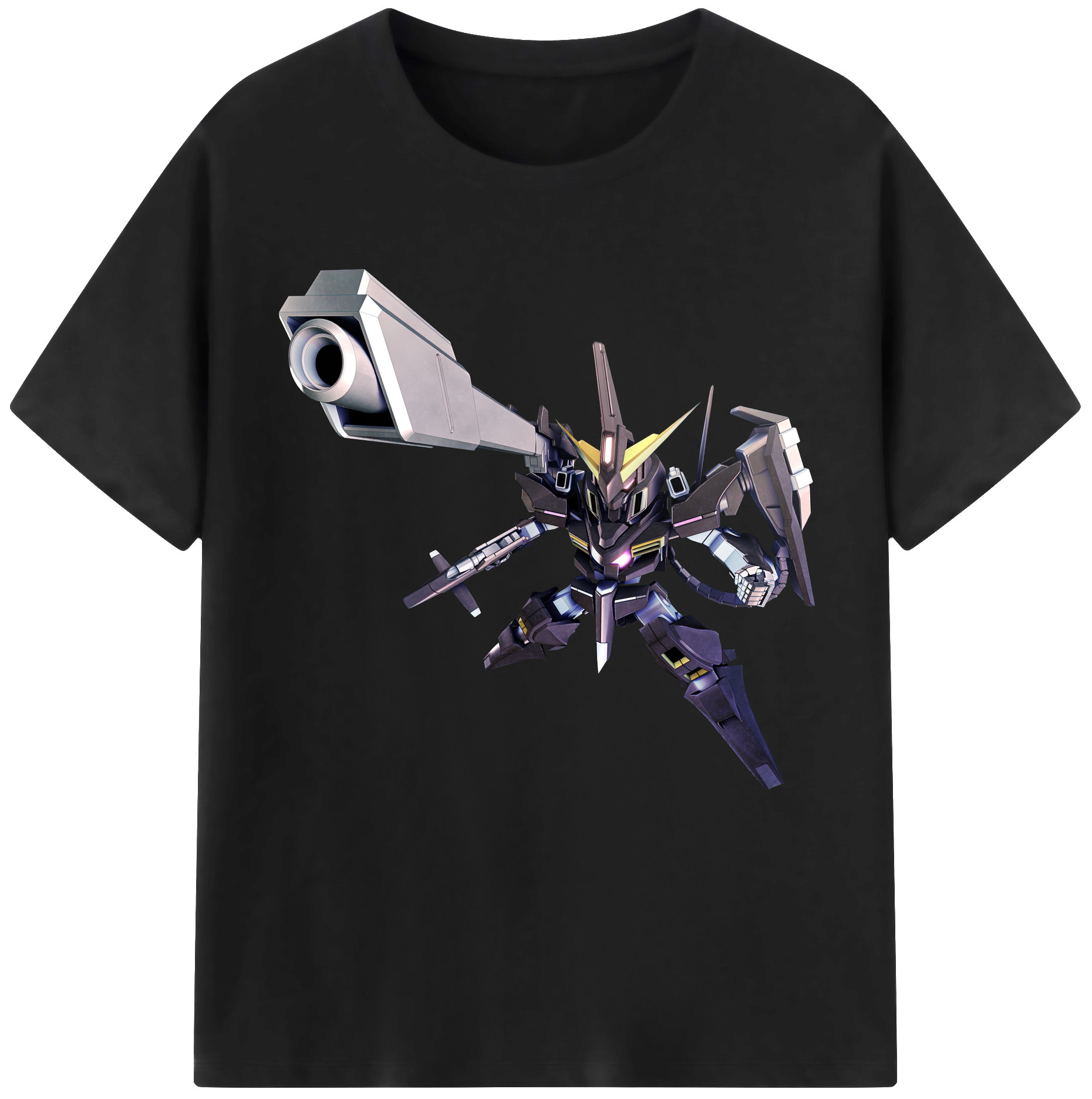 （画像用） 機動戦士ガンダム Mobile Suit Gundam レディースカジュアルプリントTシャツ（綿100％）