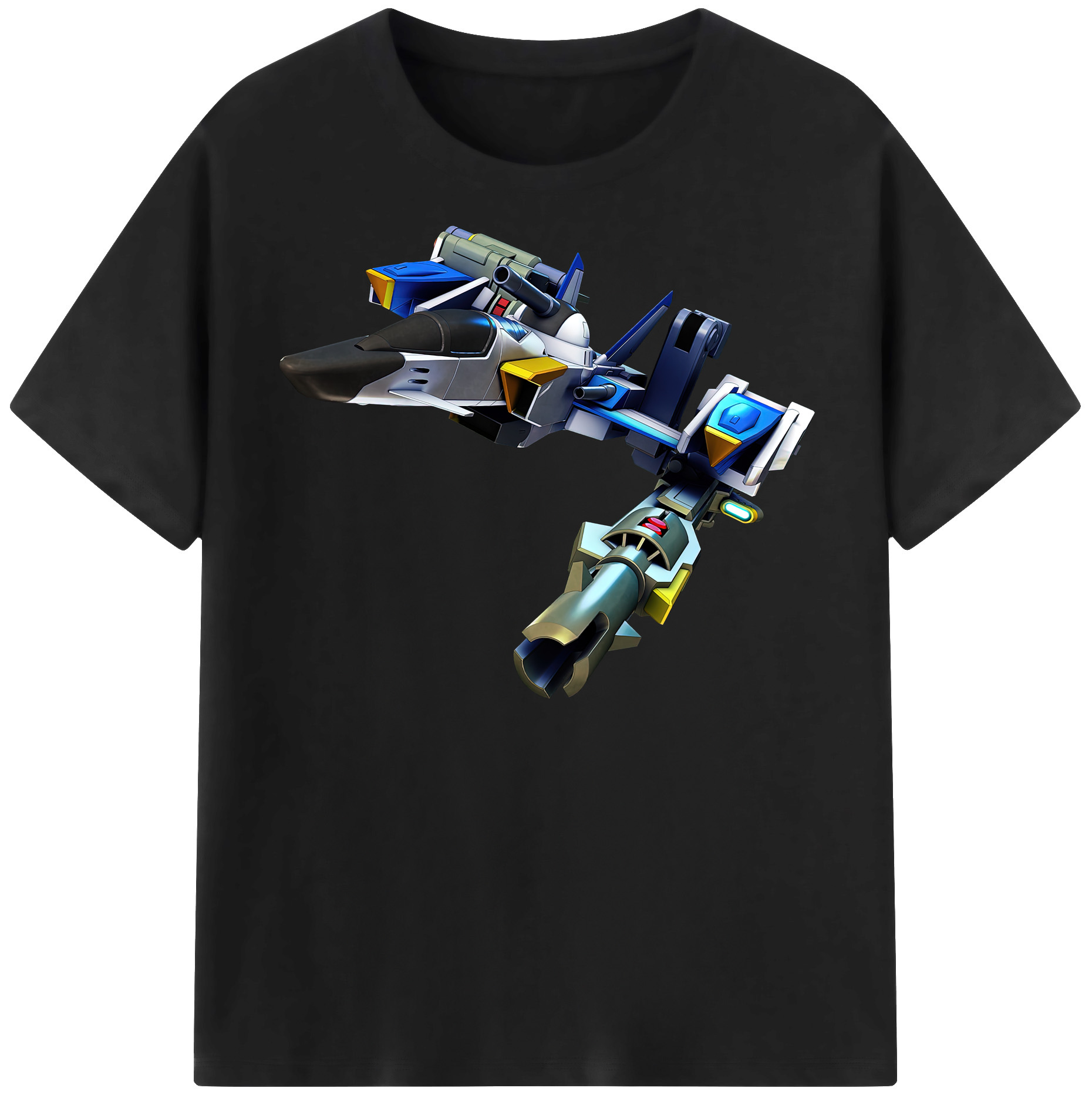 （画像用） 機動戦士ガンダム Mobile Suit Gundam レディースカジュアルプリントTシャツ（綿100％）