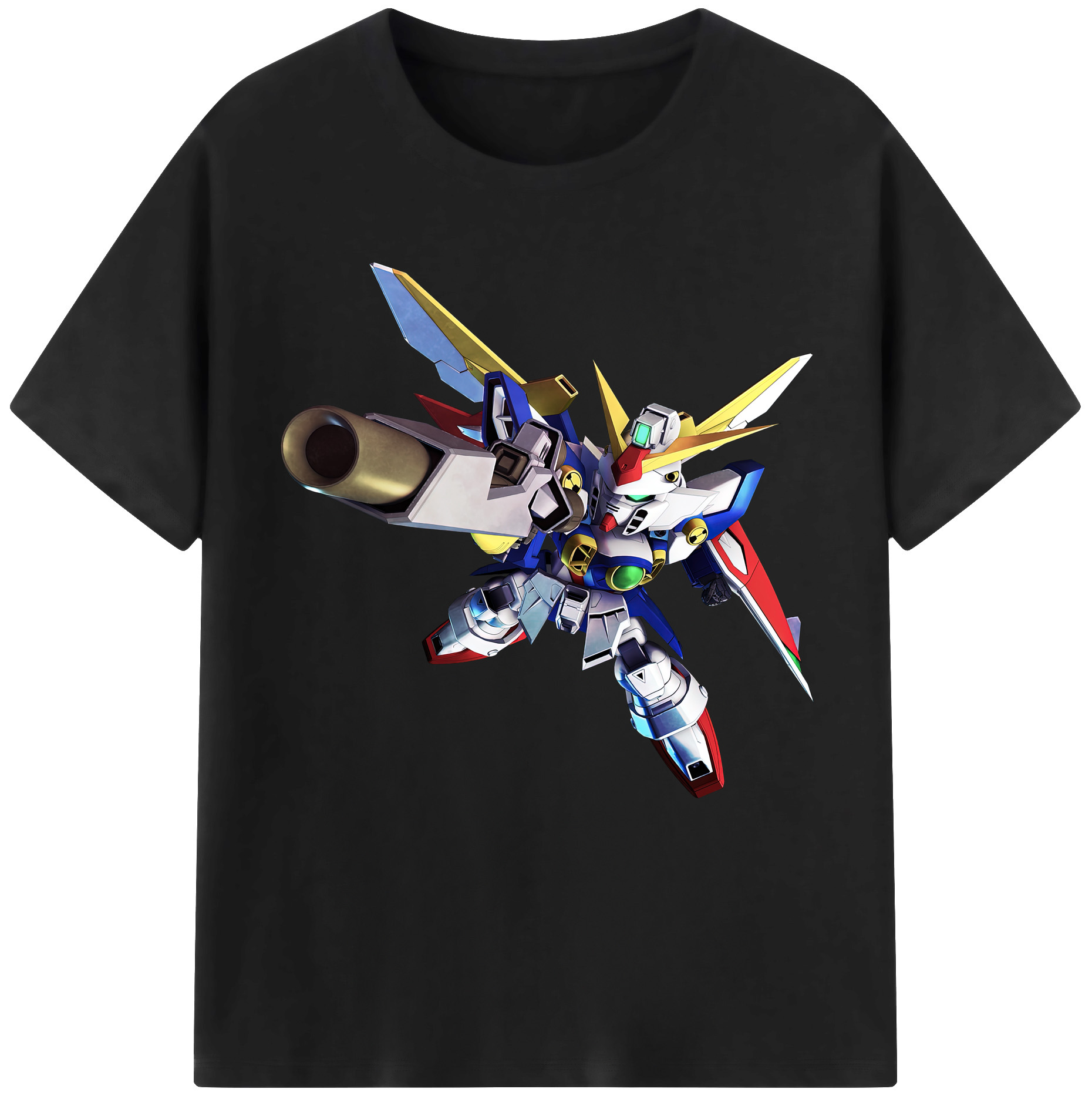 （画像用） 機動戦士ガンダム Mobile Suit Gundam レディースカジュアルプリントTシャツ（綿100％）