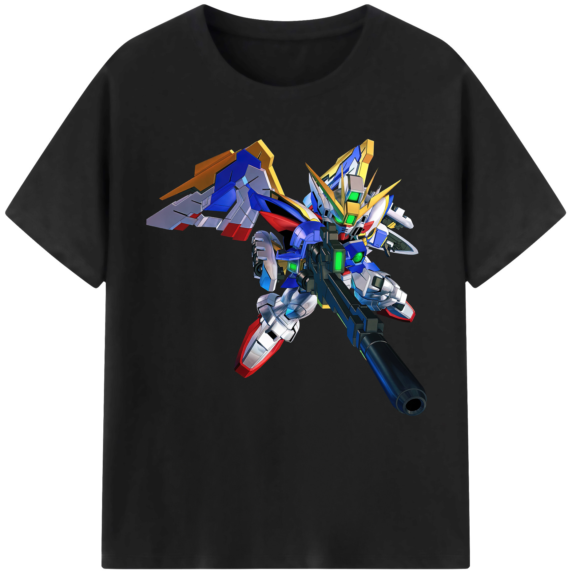 （画像用） 機動戦士ガンダム Mobile Suit Gundam レディースカジュアルプリントTシャツ（綿100％）