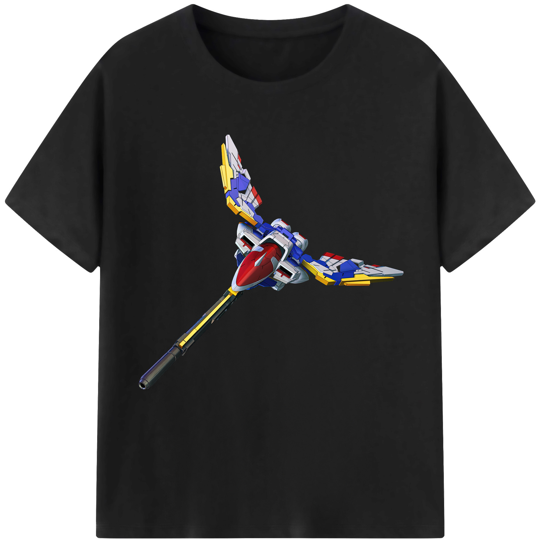 （画像用） 機動戦士ガンダム Mobile Suit Gundam レディースカジュアルプリントTシャツ（綿100％）