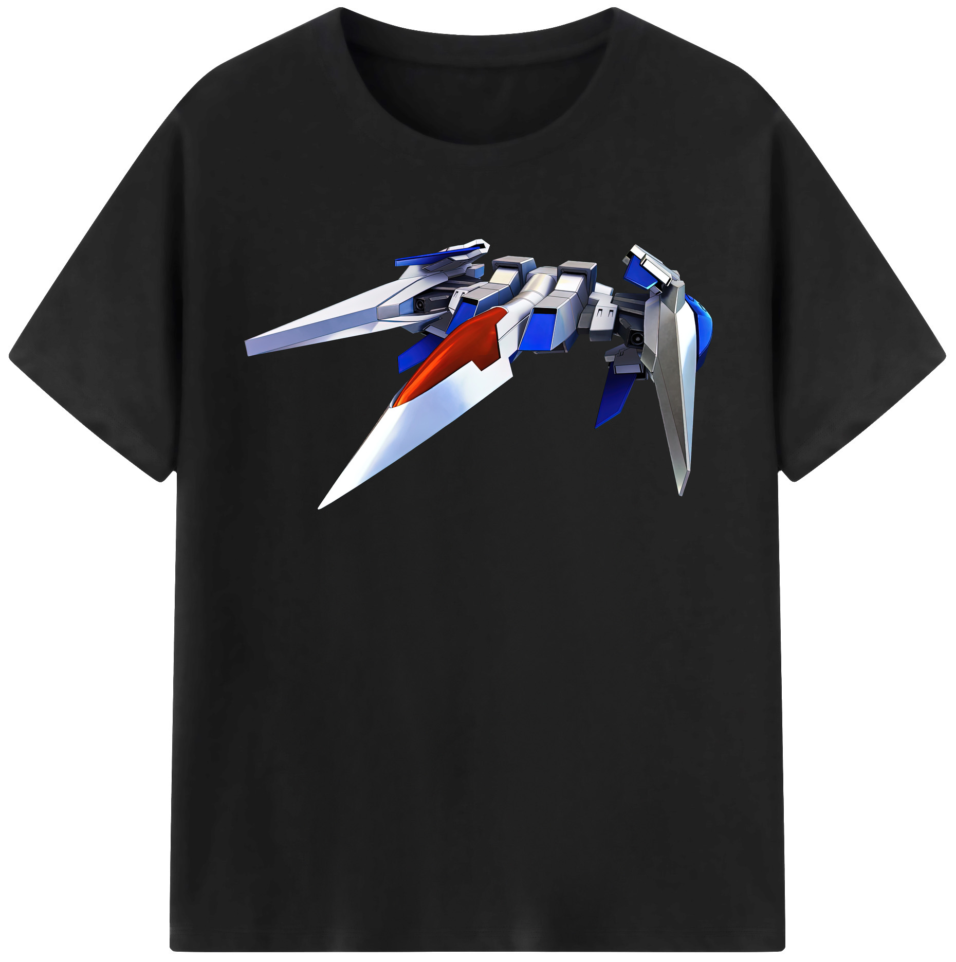 （画像用） 機動戦士ガンダム Mobile Suit Gundam レディースカジュアルプリントTシャツ（綿100％）