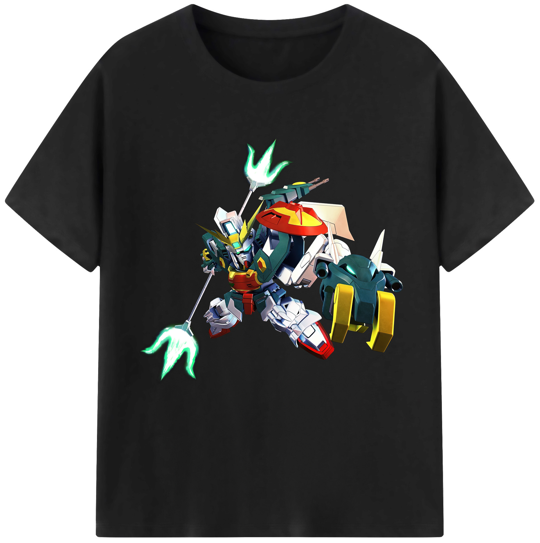 （画像用） 機動戦士ガンダム Mobile Suit Gundam レディースカジュアルプリントTシャツ（綿100％）