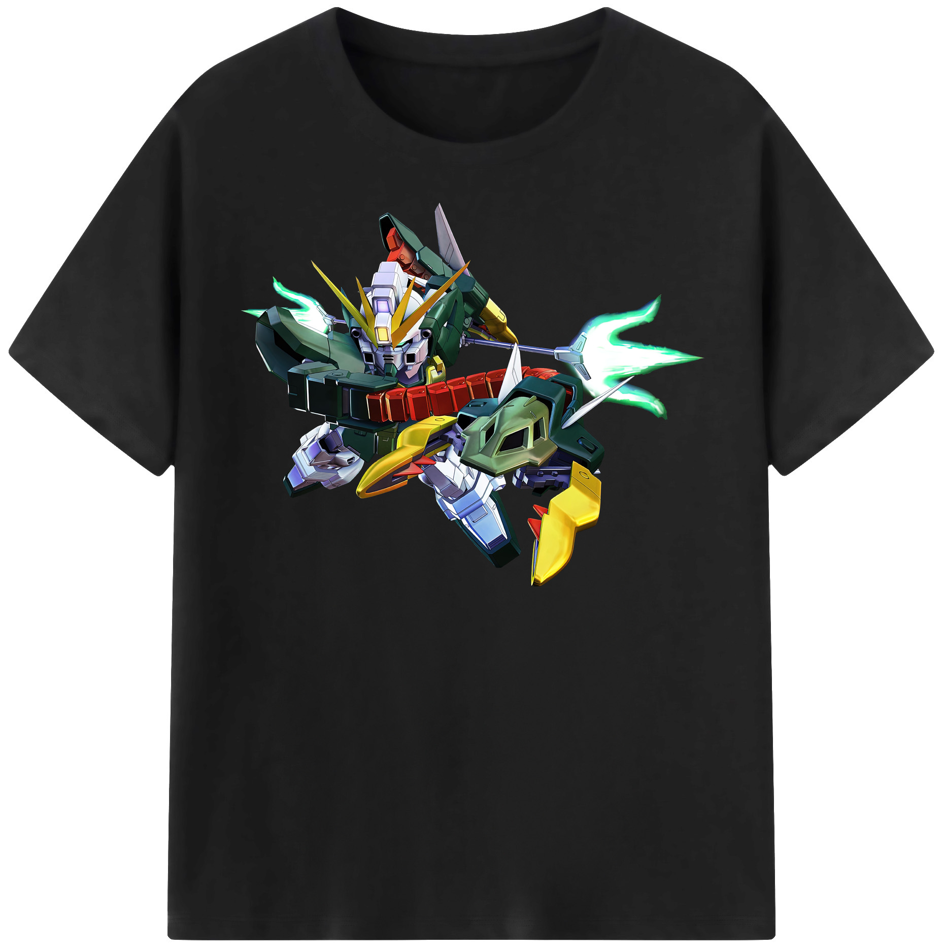 （画像用） 機動戦士ガンダム Mobile Suit Gundam レディースカジュアルプリントTシャツ（綿100％）