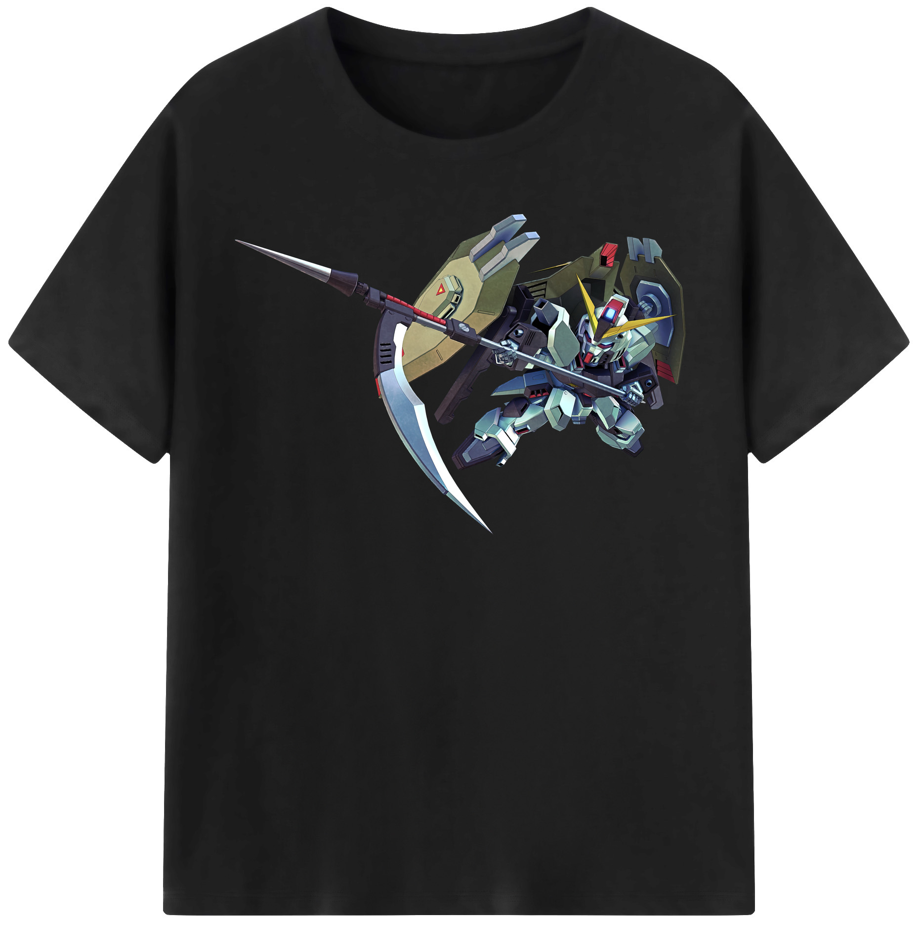 （画像用） 機動戦士ガンダム Mobile Suit Gundam レディースカジュアルプリントTシャツ（綿100％）