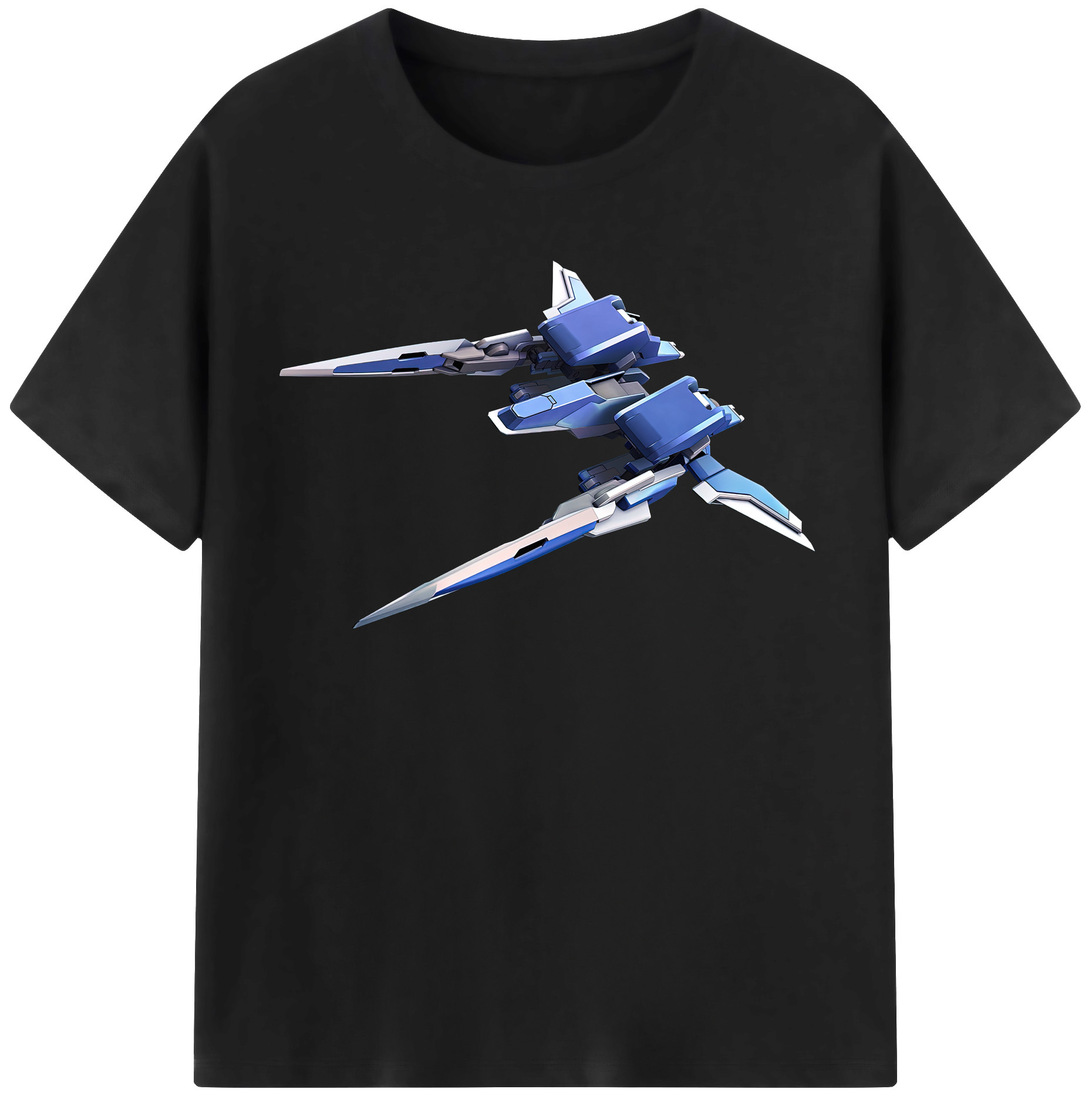 （画像用） 機動戦士ガンダム Mobile Suit Gundam レディースカジュアルプリントTシャツ（綿100％）