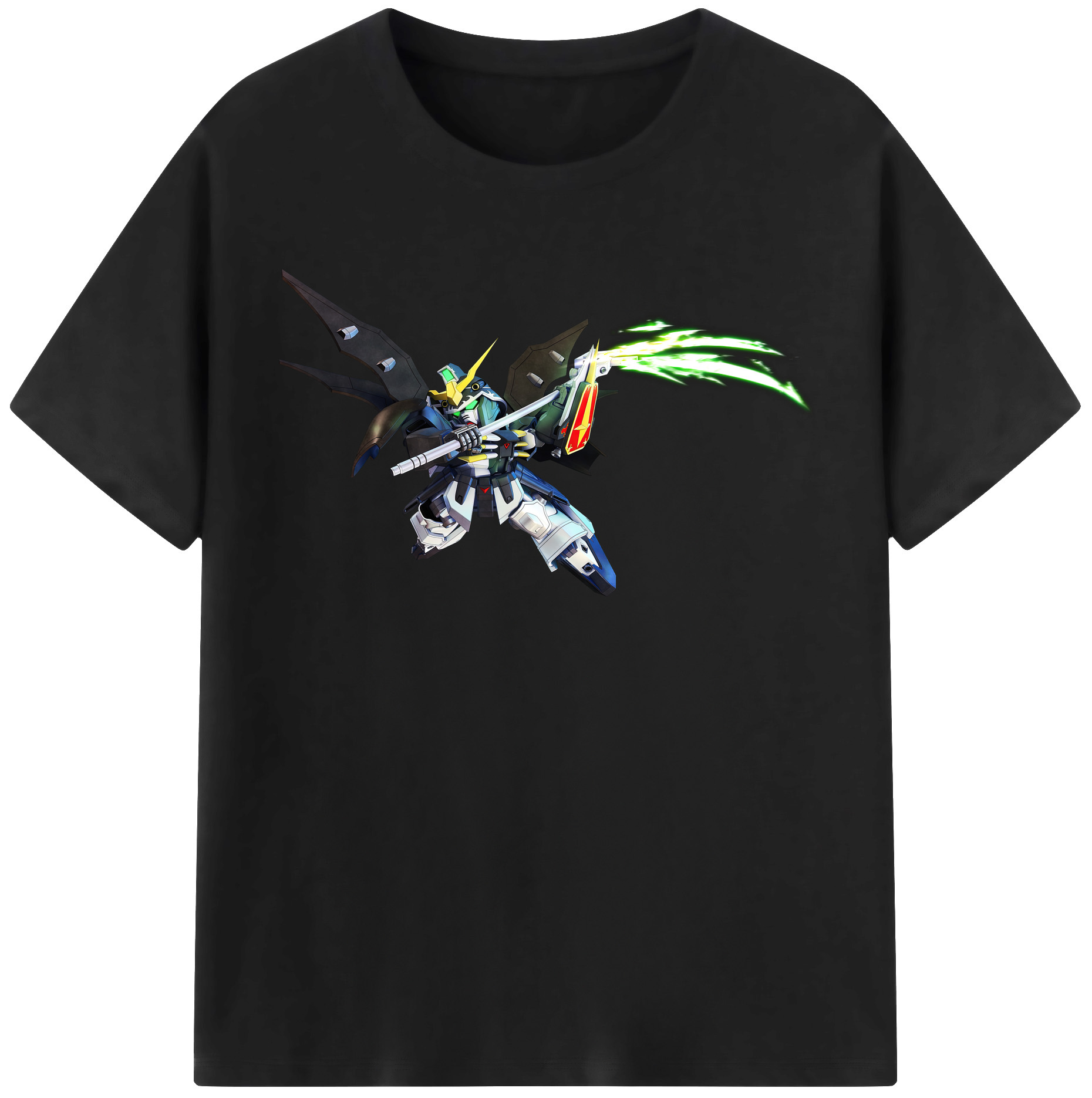 （画像用） 機動戦士ガンダム Mobile Suit Gundam レディースカジュアルプリントTシャツ（綿100％）
