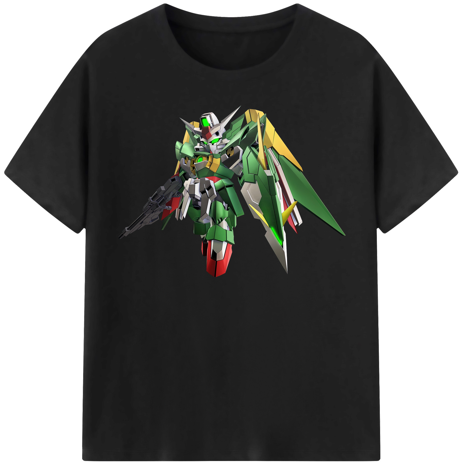 （画像用） 機動戦士ガンダム Mobile Suit Gundam レディースカジュアルプリントTシャツ（綿100％）