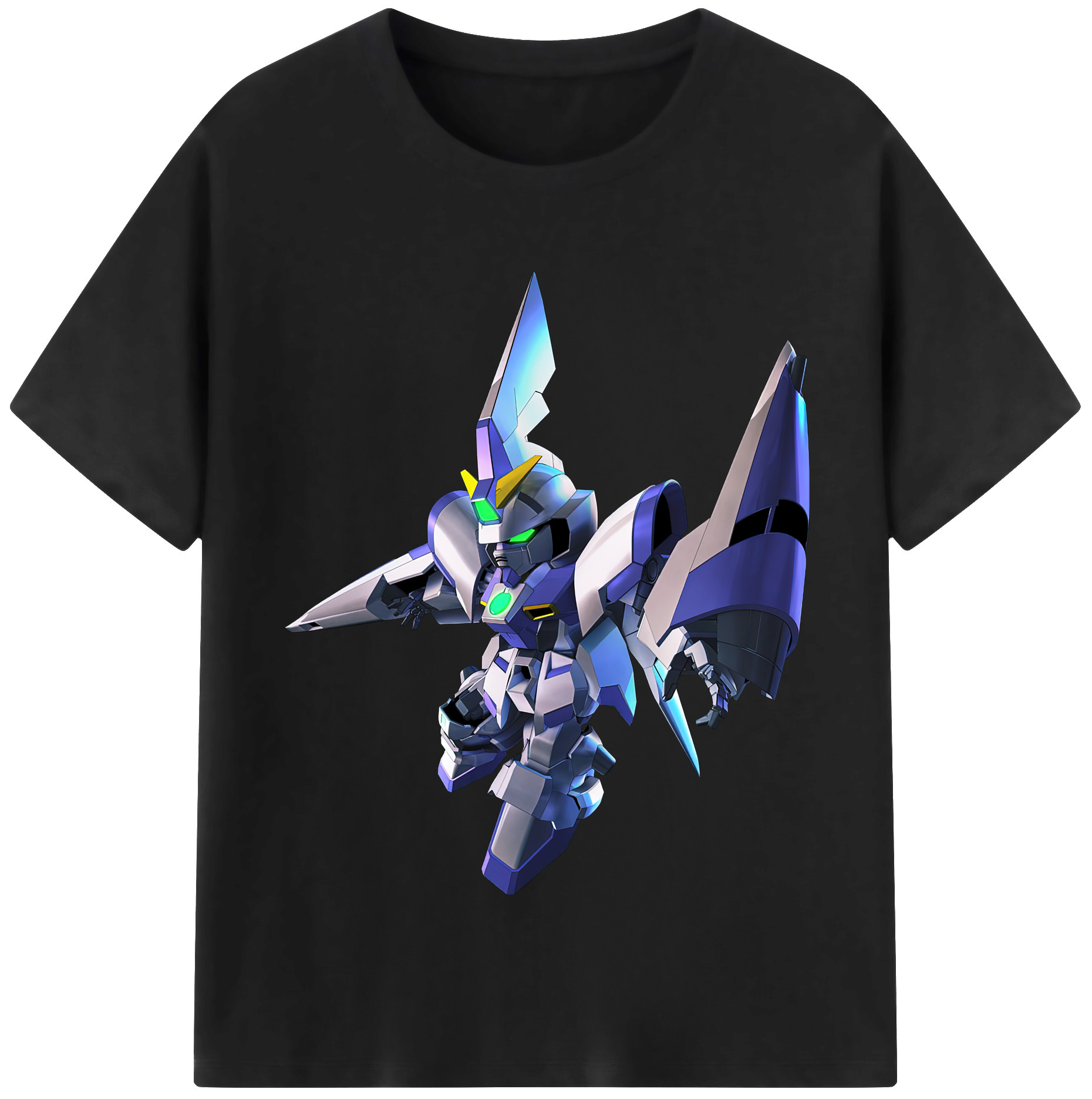 （画像用） 機動戦士ガンダム Mobile Suit Gundam レディースカジュアルプリントTシャツ（綿100％）
