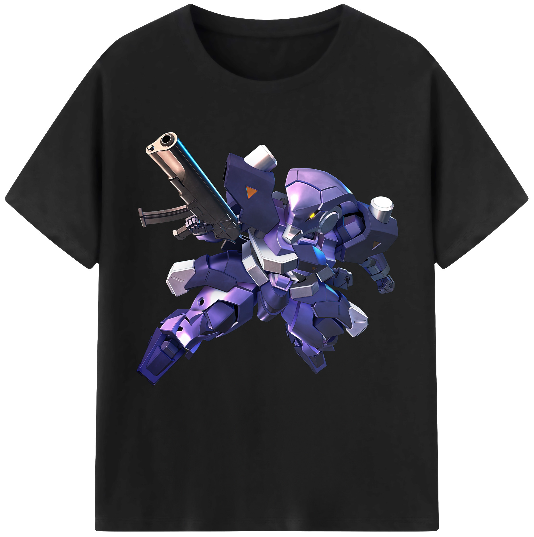 （画像用） 機動戦士ガンダム Mobile Suit Gundam レディースカジュアルプリントTシャツ（綿100％）