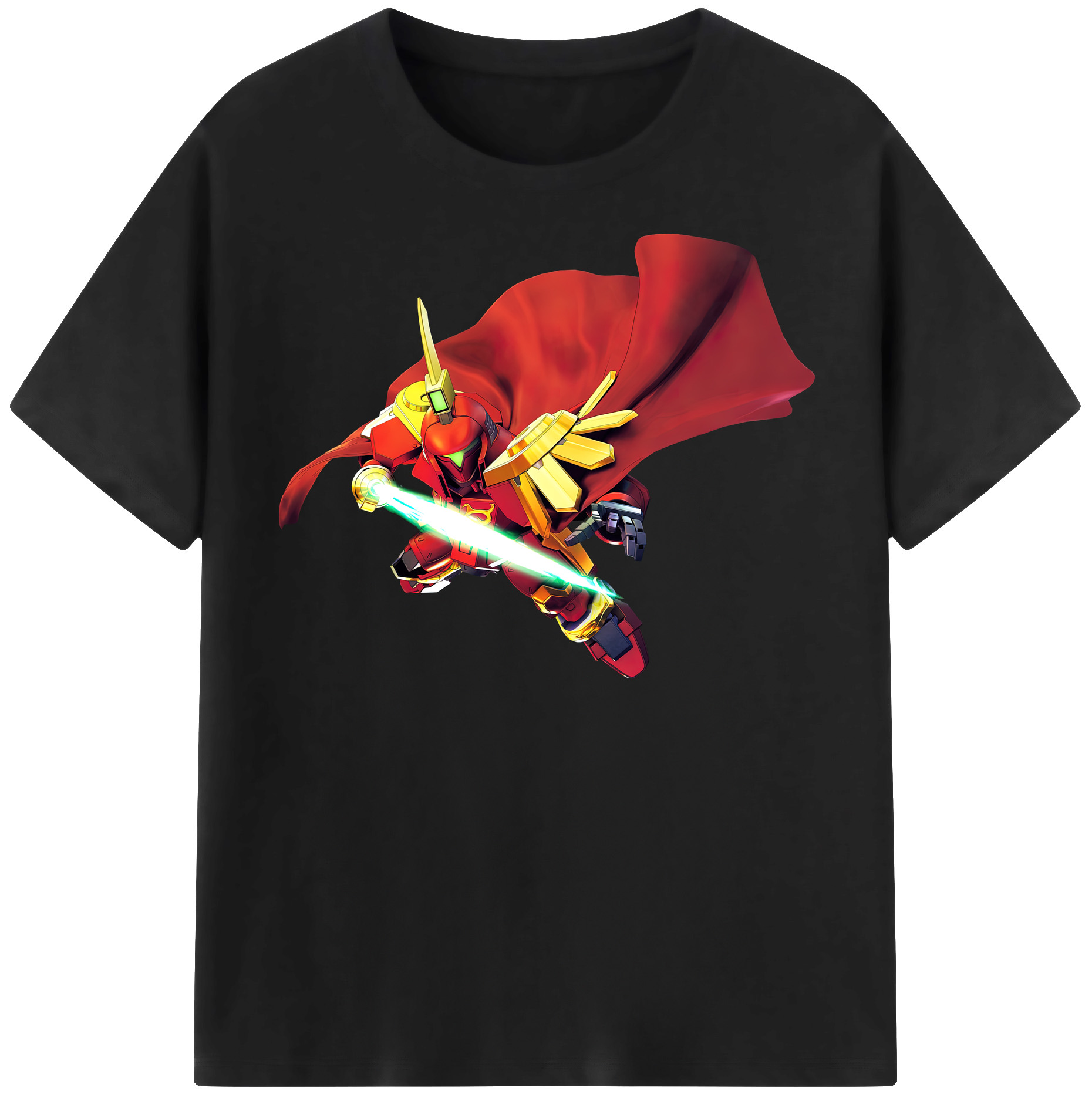 （画像用） 機動戦士ガンダム Mobile Suit Gundam レディースカジュアルプリントTシャツ（綿100％）