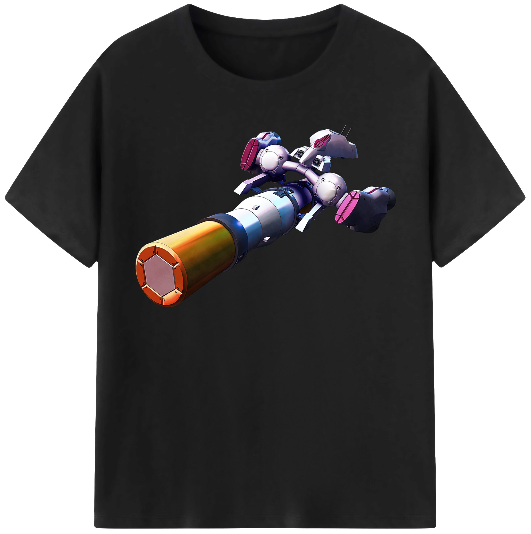 （画像用） 機動戦士ガンダム Mobile Suit Gundam レディースカジュアルプリントTシャツ（綿100％）