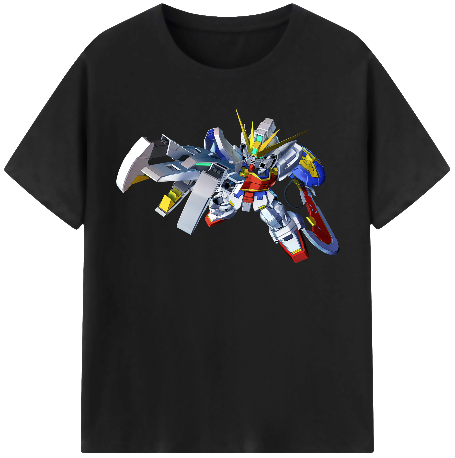（画像用） 機動戦士ガンダム Mobile Suit Gundam レディースカジュアルプリントTシャツ（綿100％）
