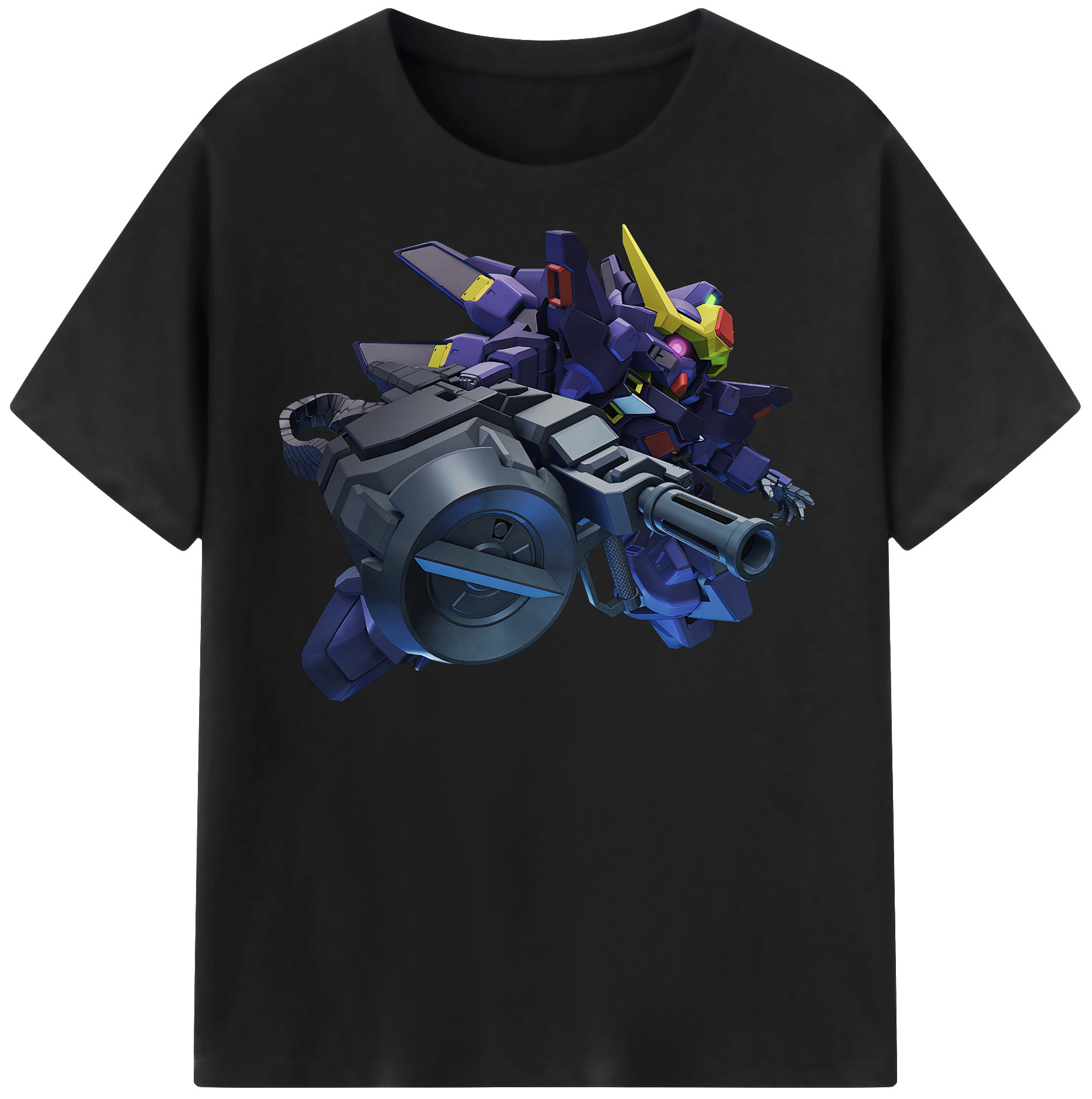 （画像用） 機動戦士ガンダム Mobile Suit Gundam レディースカジュアルプリントTシャツ（綿100％）